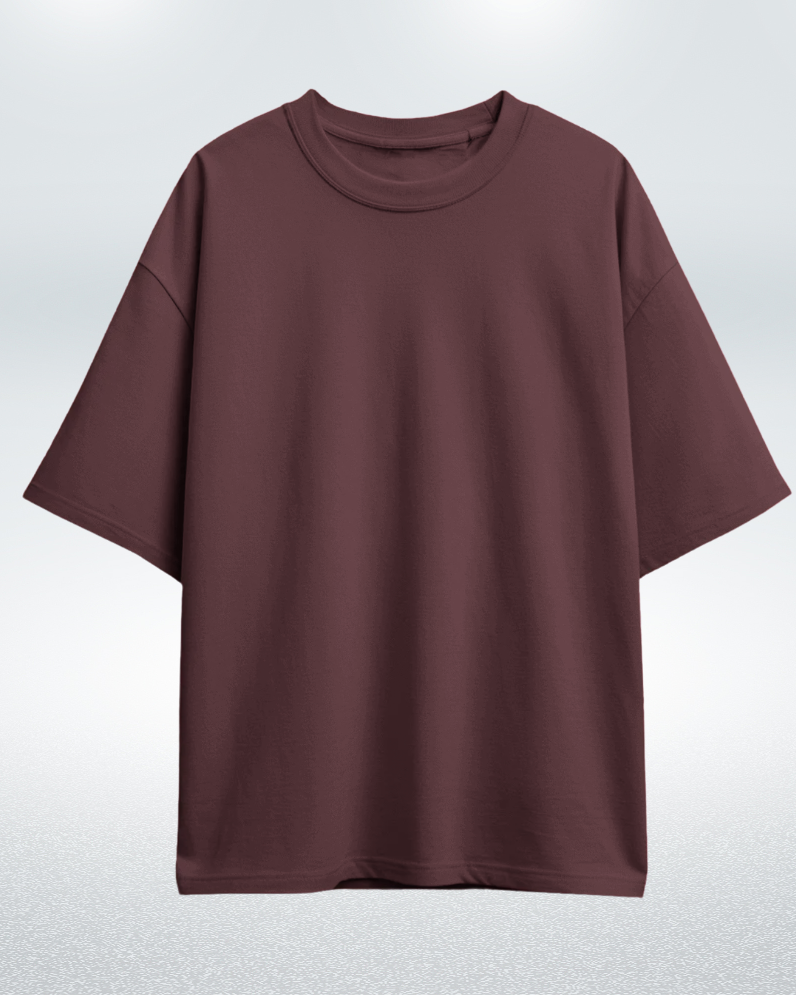 Maroon Basic Oversized T-Shirt for Ultimate Comfort and Style - Dorcus Wear