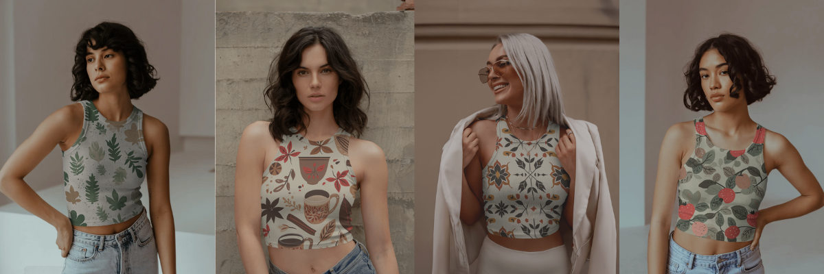 AOP Tank Top Collection - Dorcus Wear
