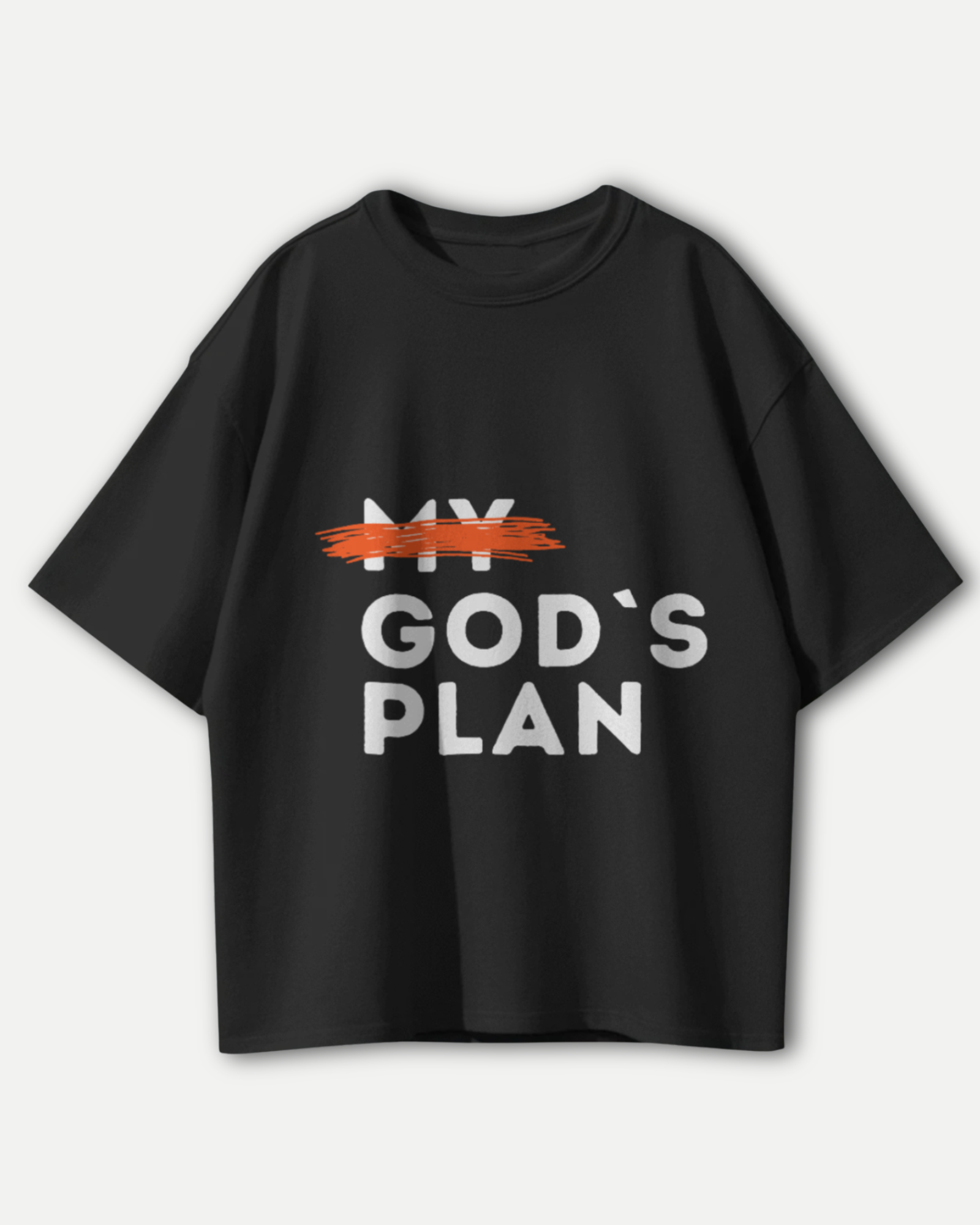 God’s Plan Only | Premium Oversized T-shirts