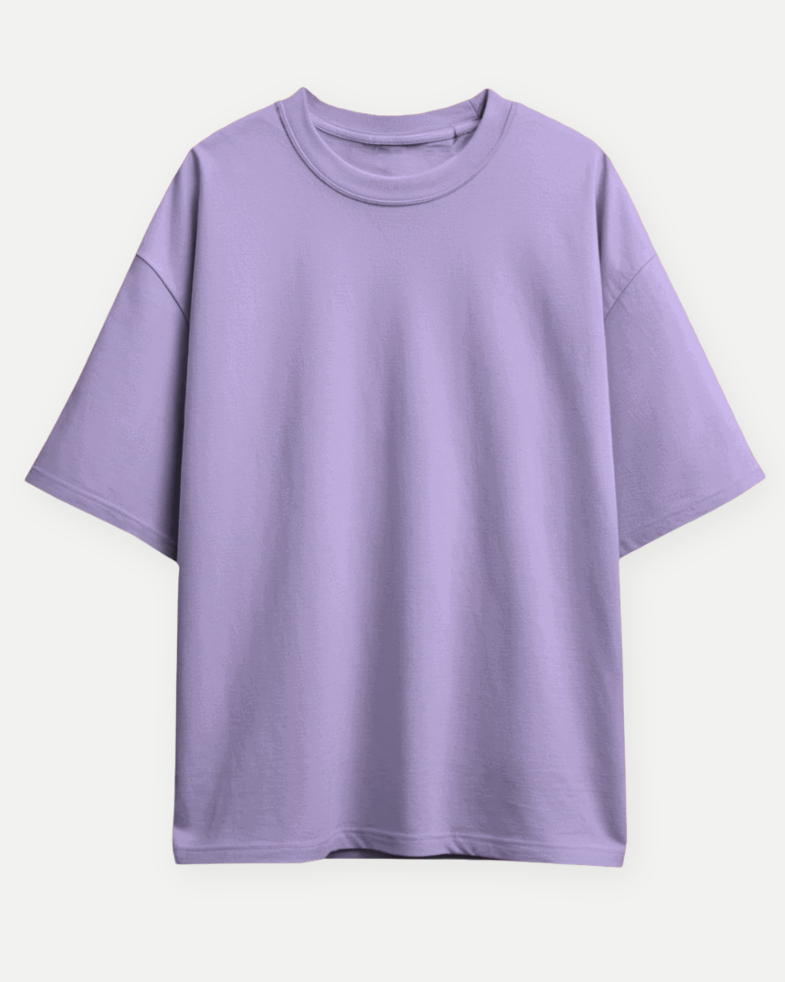 Lavender Basic Oversized T-shirt