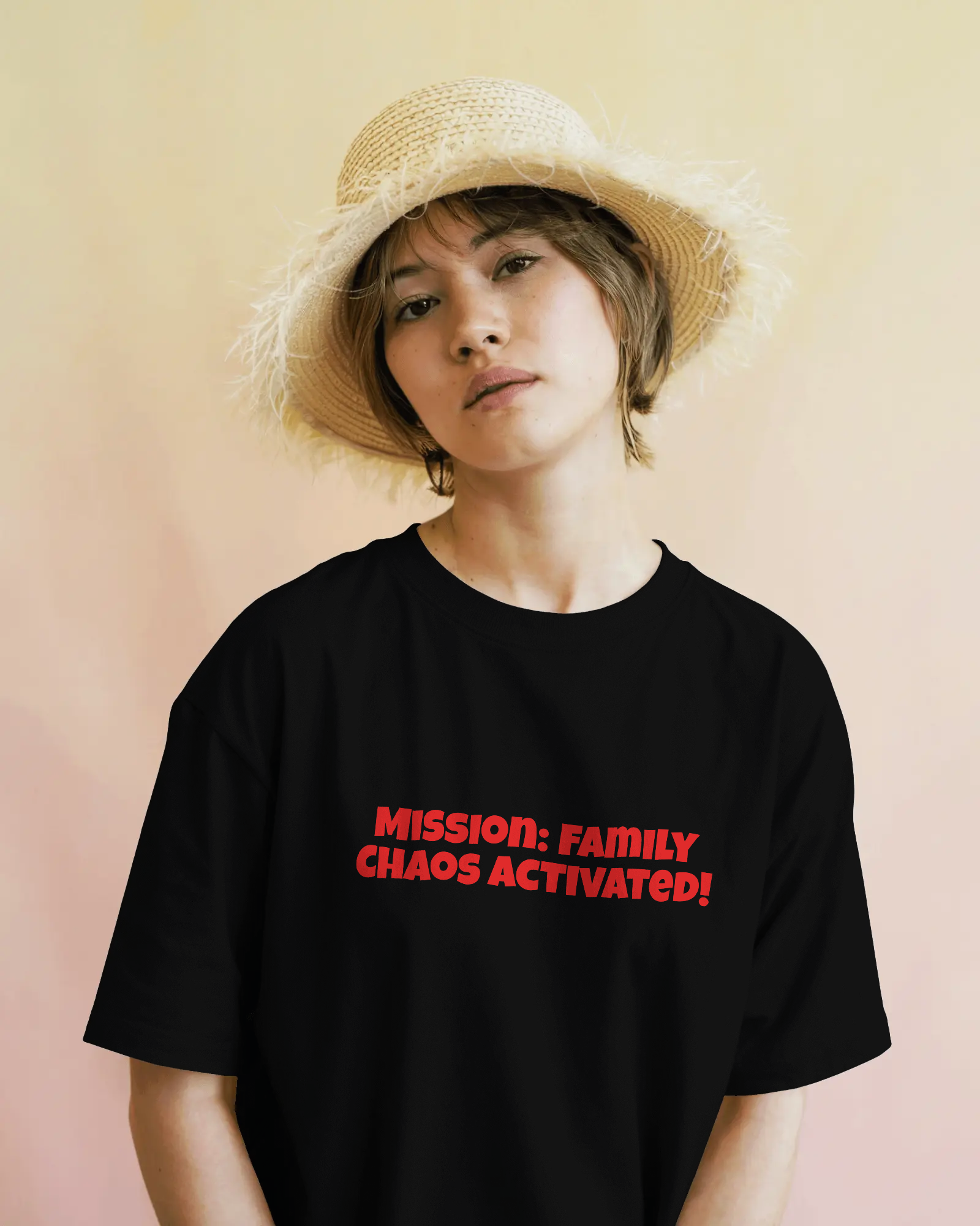 Family Chaos Spy x Family T-shirt | Premium Oversized T-shirt