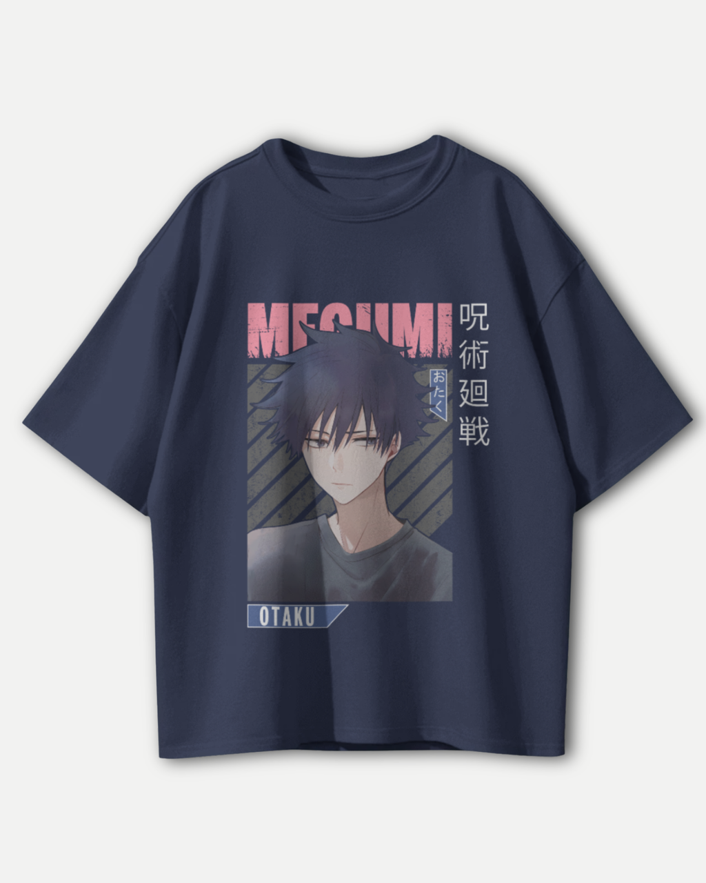 Megumi Fushiguro T-shirt | Jujutsu Kaisen Premium Oversized T-shirt