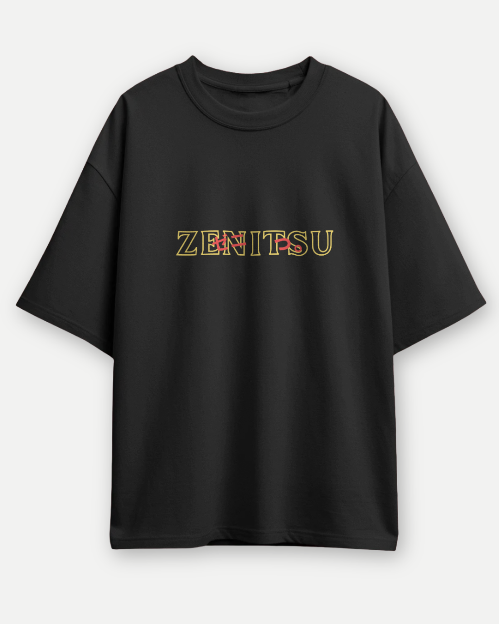 Zenitsu Demon Slayer Premium Oversized T-shirt