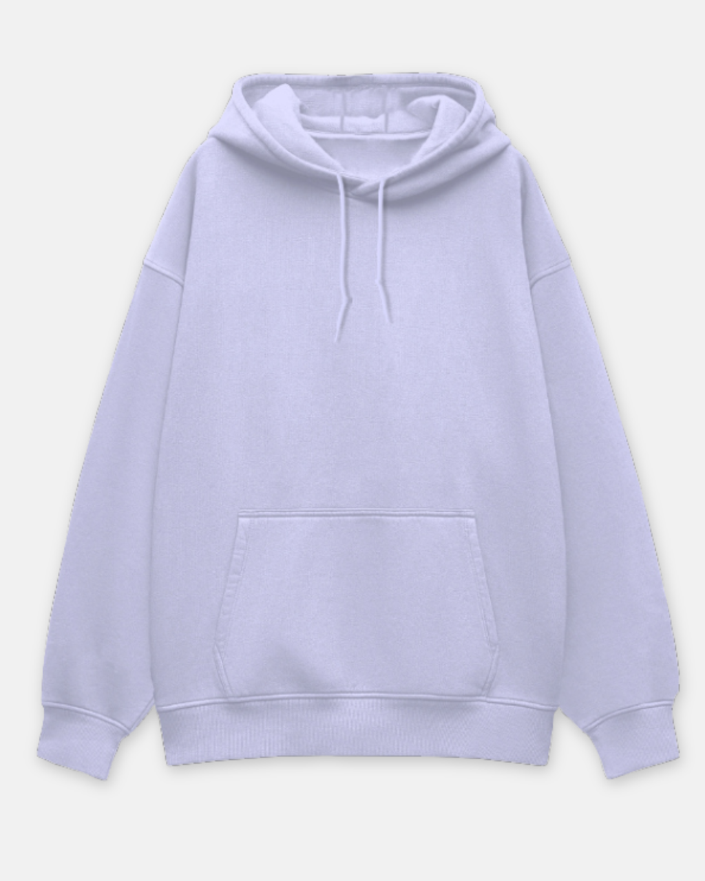 Lavender Loose Fit Hoodie