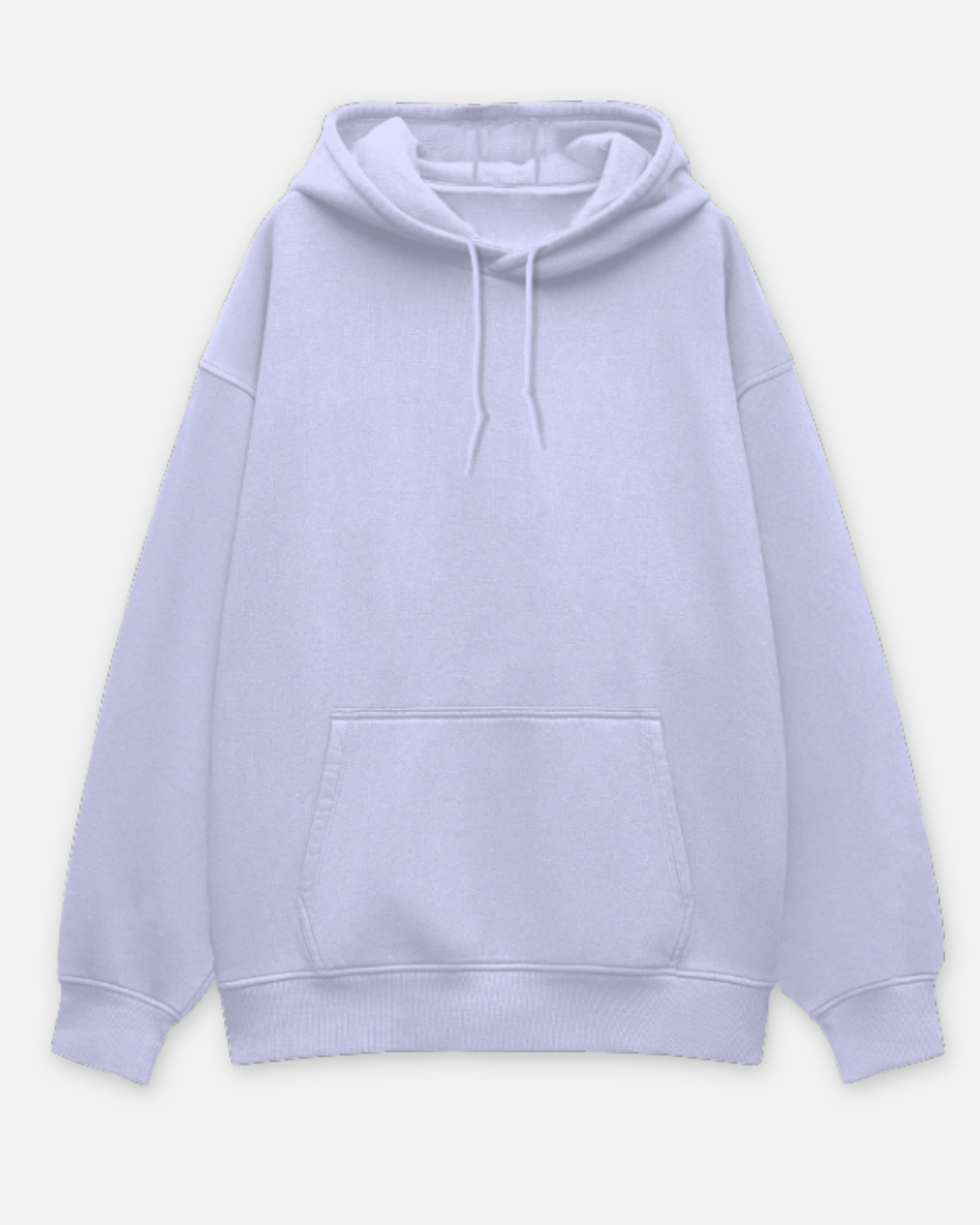 Lavender Loose Fit Hoodie