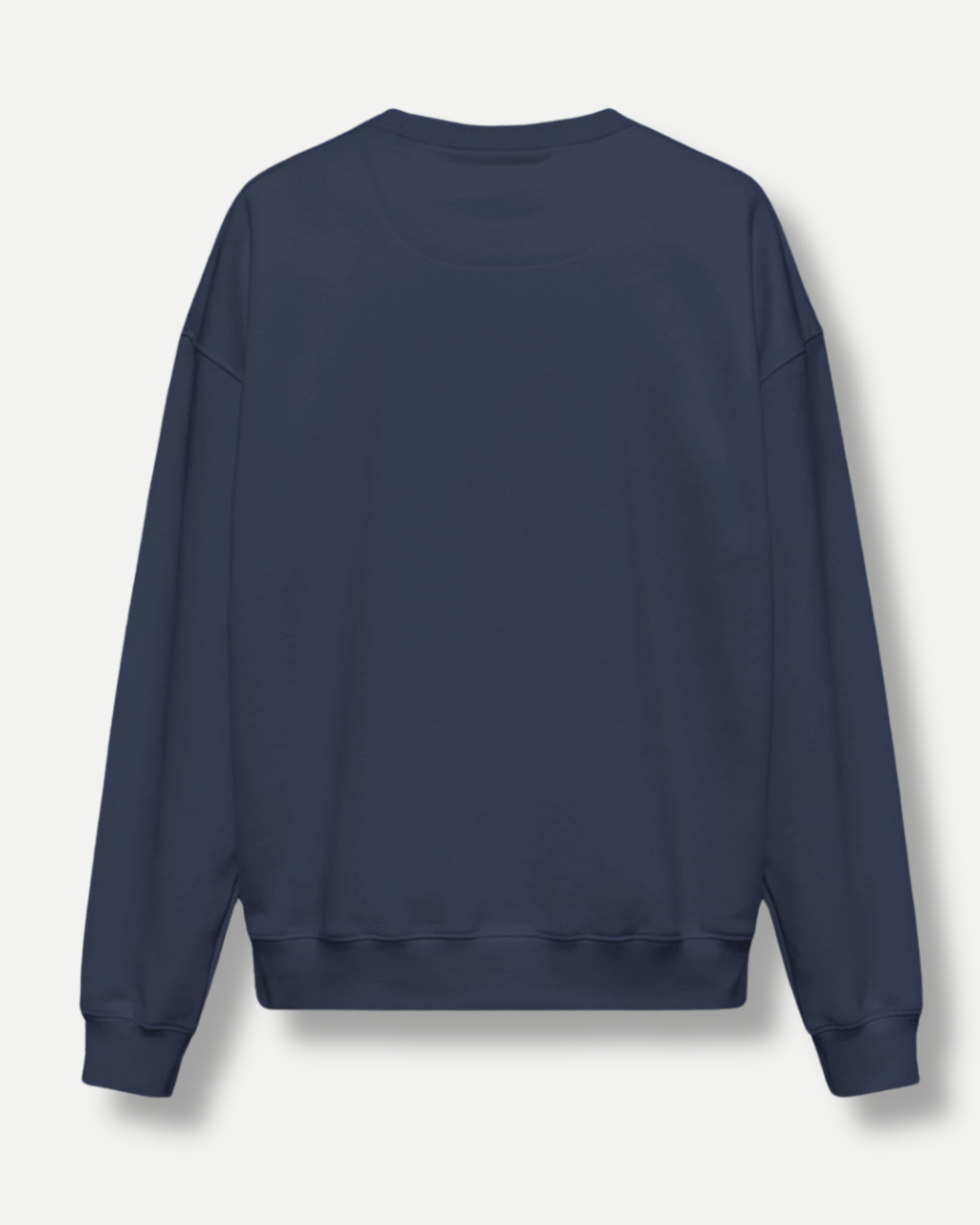Navy Blue Oversized Sweatshirt
