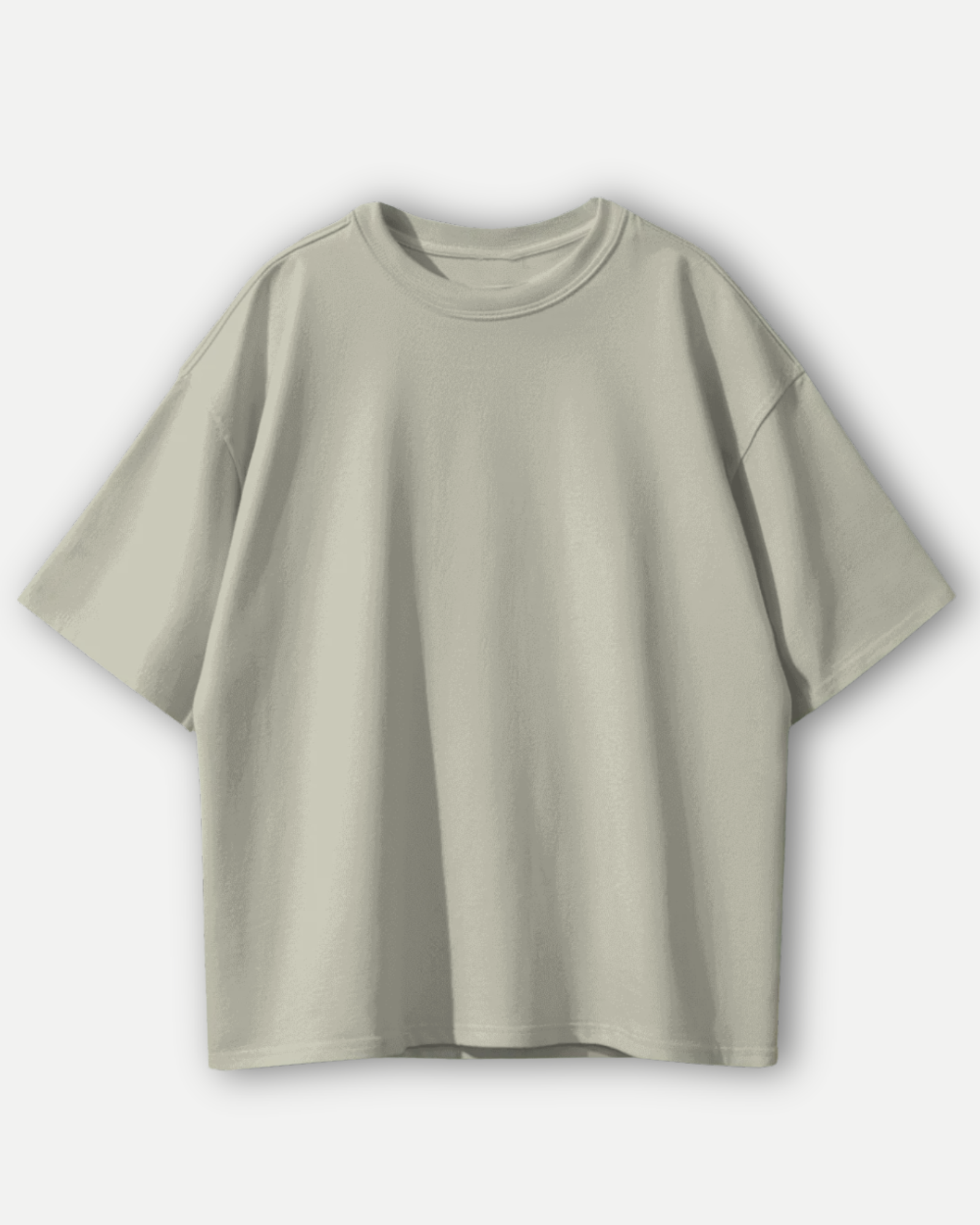 Off White Basic Oversized T-Shirt