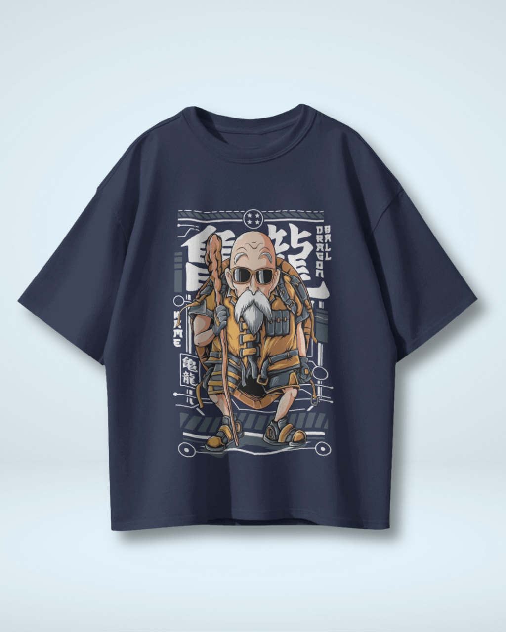 Roshi Dragon Ball Oversized T-Shirt | Dragon Ball Streetwear