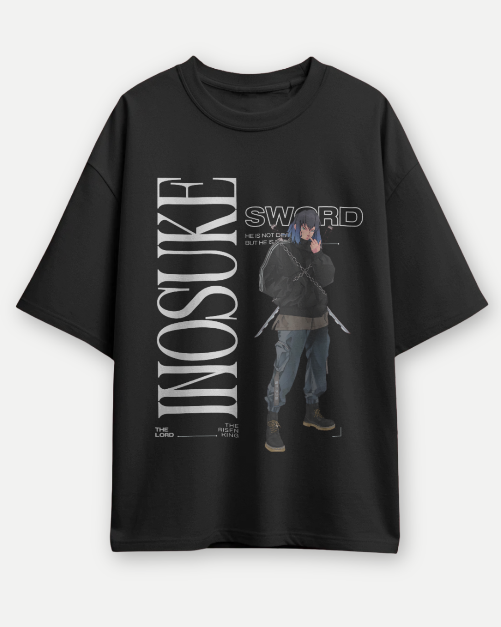 Inosuke Demon Slayer Premium Oversized T-shirt