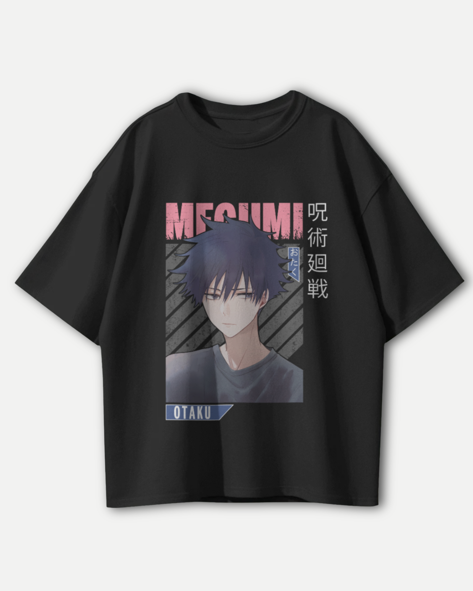 Megumi Fushiguro T-shirt | Jujutsu Kaisen Premium Oversized T-shirt