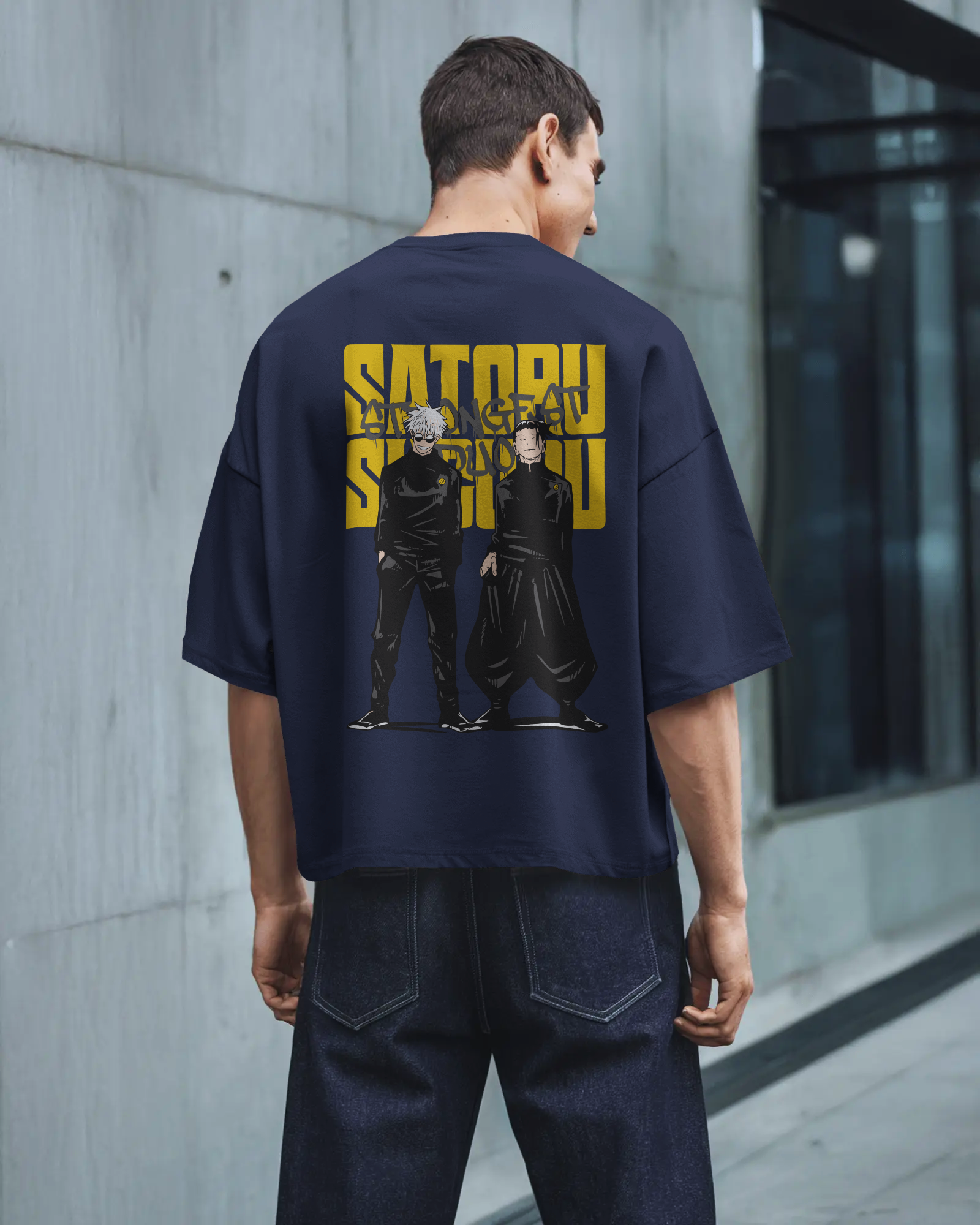 Gojo and Geto T-Shirt | Jujutsu Kaisen | Premium Oversized T-Shirt
