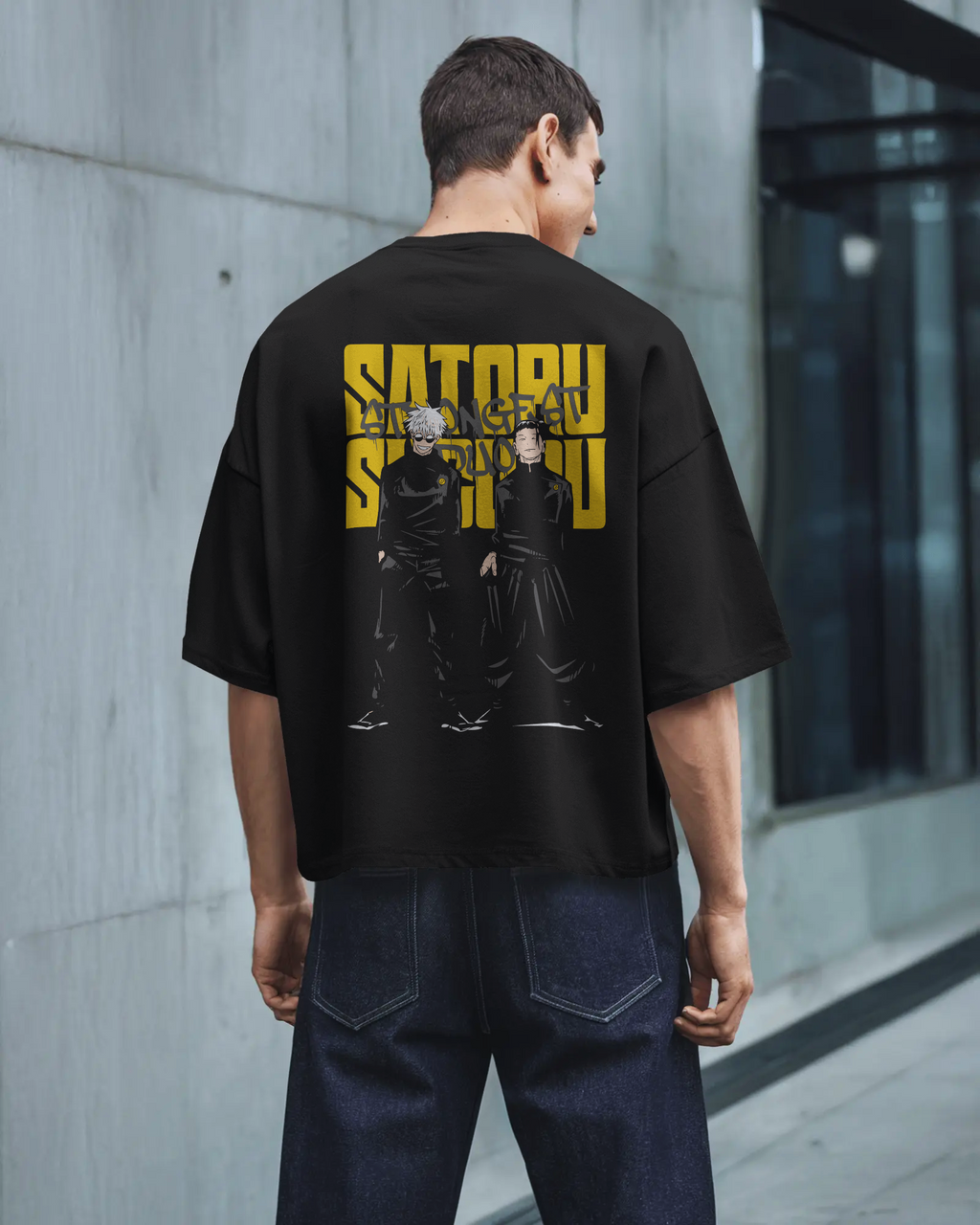 Gojo and Geto T-Shirt | Jujutsu Kaisen | Premium Oversized T-Shirt