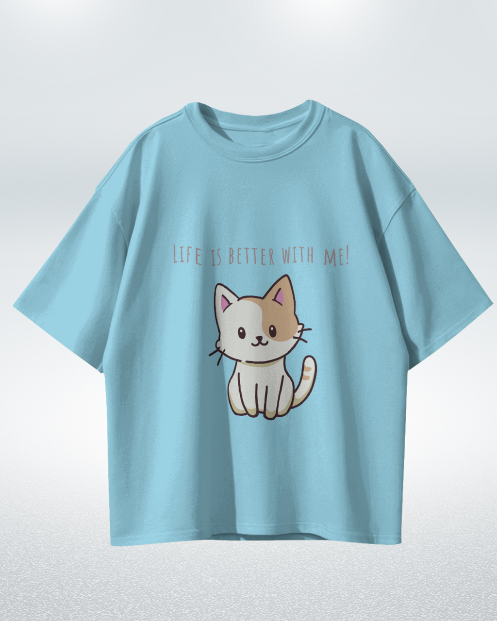 Purrfectly Better Premium Oversized T-shirt - Dorcus Wear