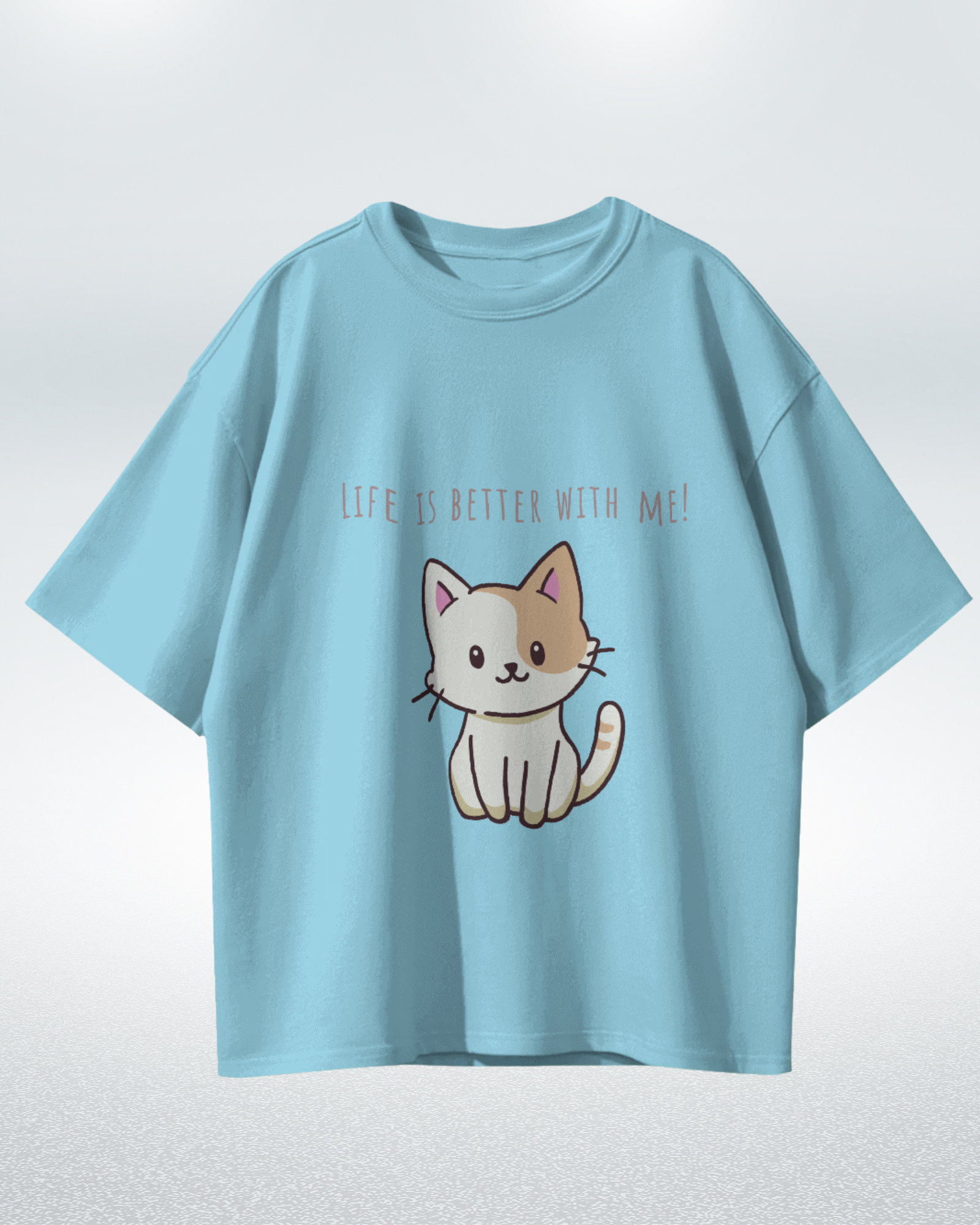 Purrfectly Better Premium Oversized T-shirt - Dorcus Wear