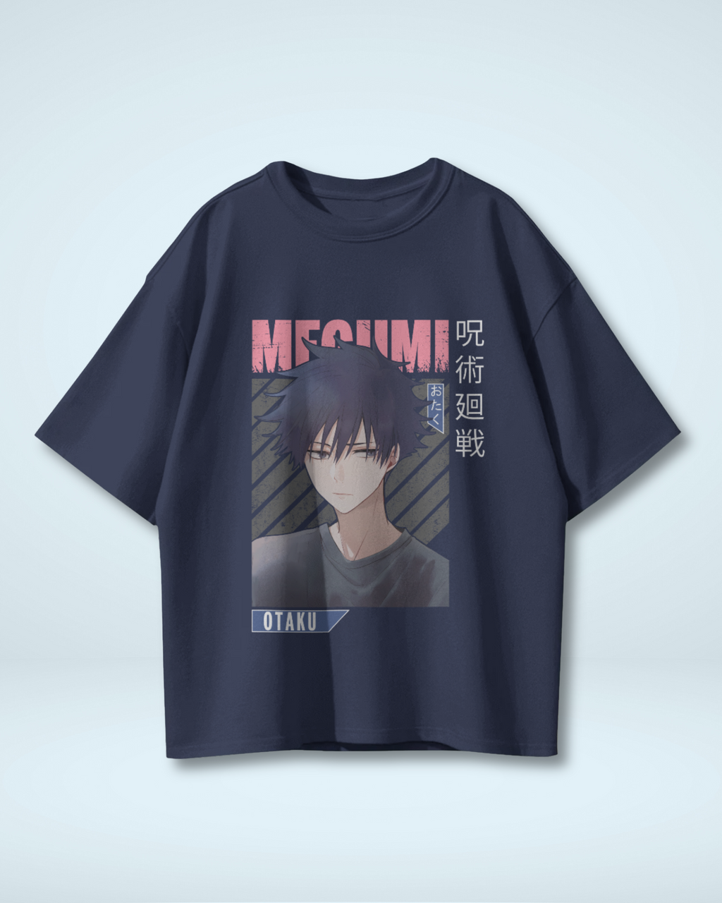 Megumi Fushiguro T-shirt | Jujutsu Kaisen Premium Oversized T-shirt