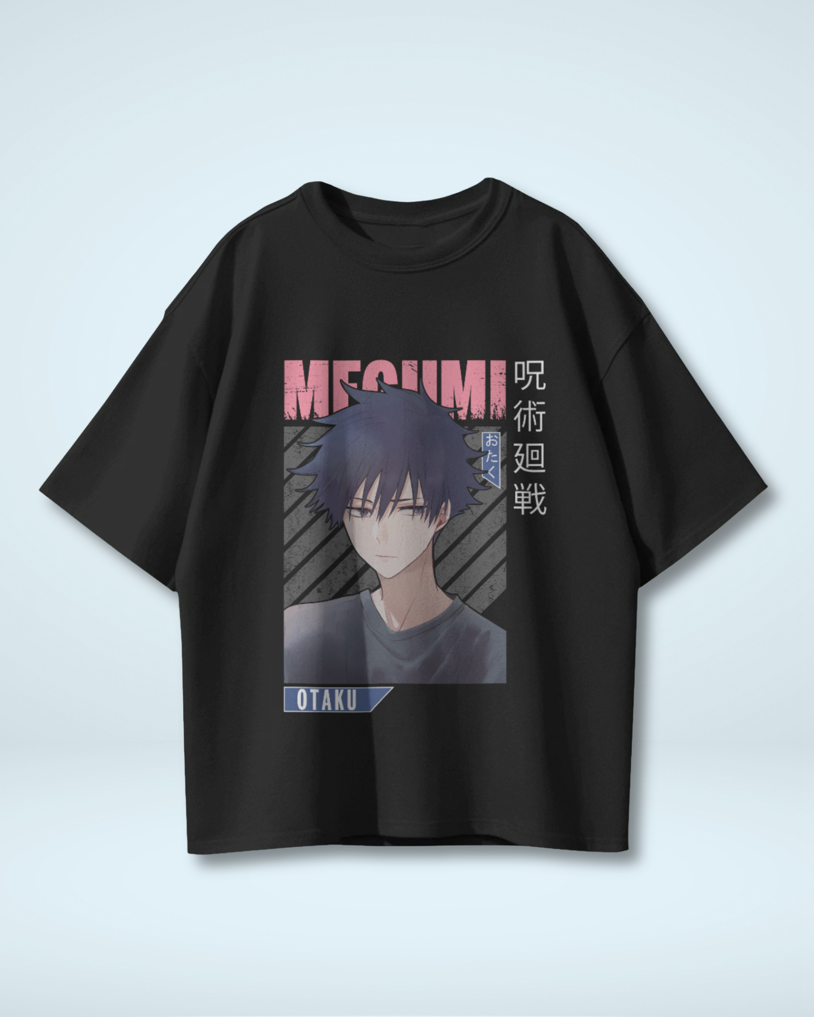 Megumi Fushiguro T-shirt | Jujutsu Kaisen Premium Oversized T-shirt