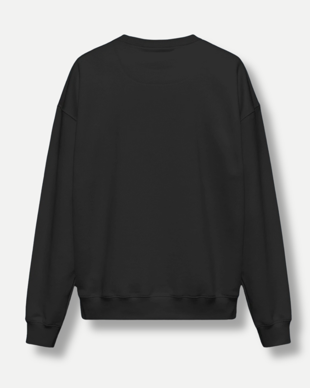 Black Oversized Sweatshirt