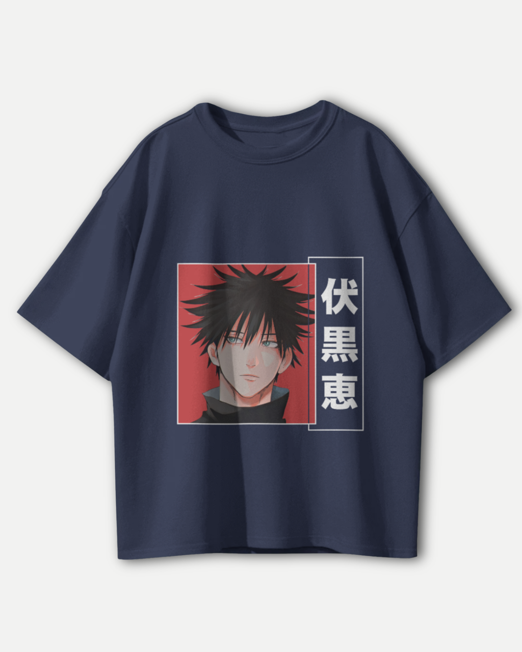 Megumi Fushiguro T-Shirt | Jujutsu Kaisen Premium Oversized T-shirt