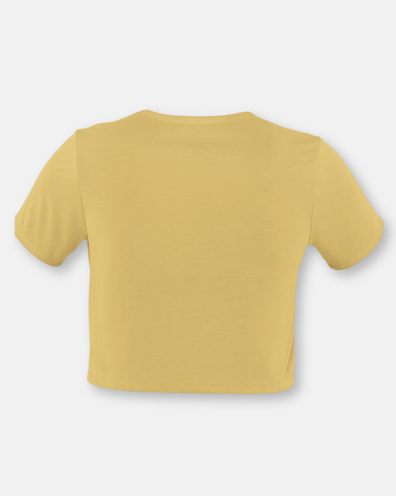 Golden Yellow Crop Top