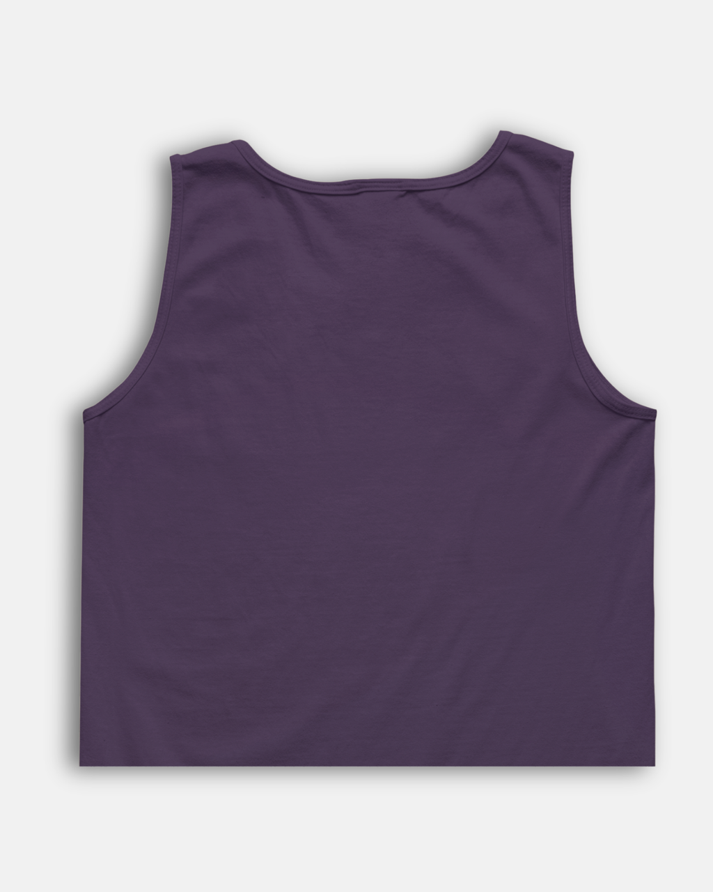 Purple Crop Tank Top