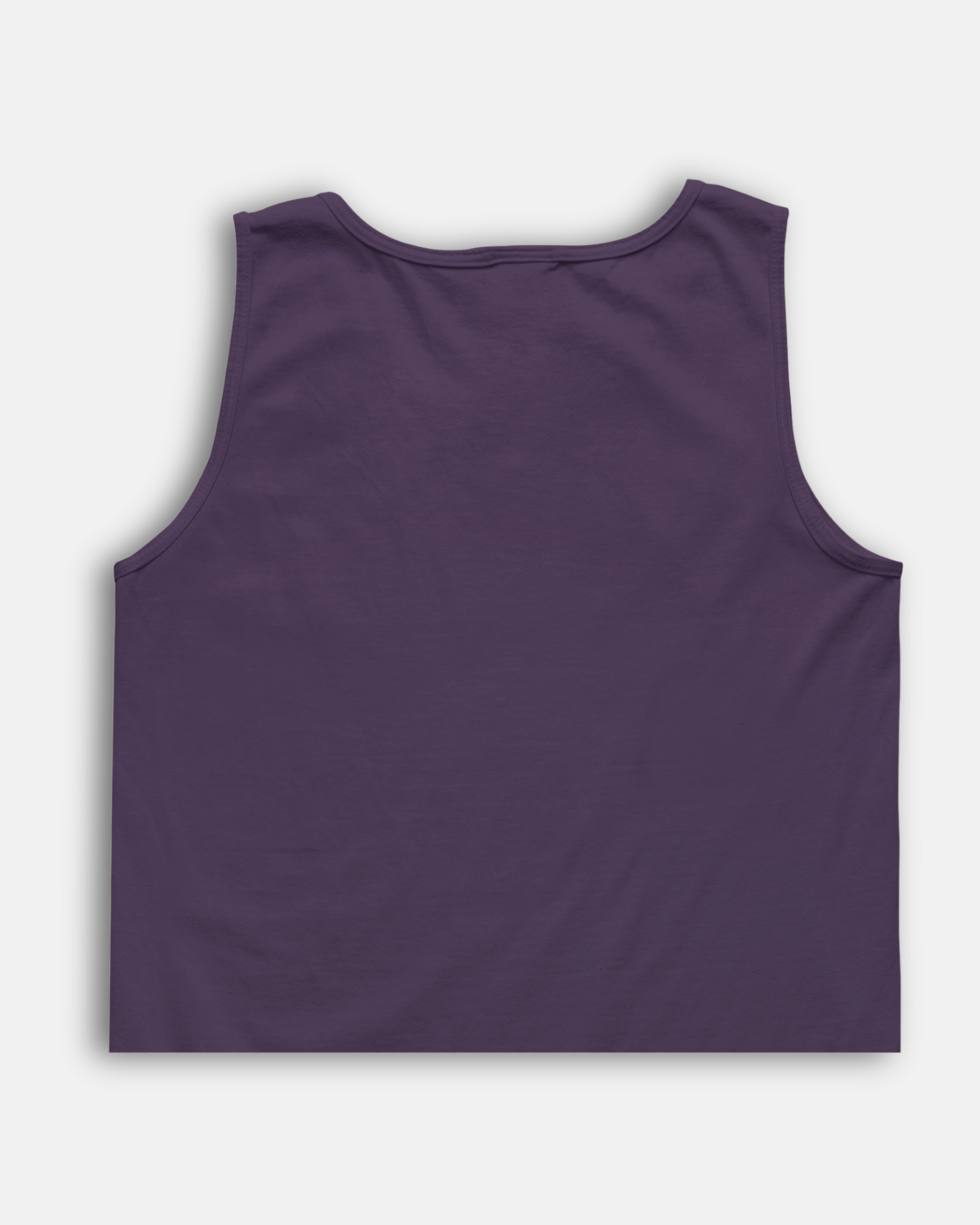 Purple Crop Tank Top
