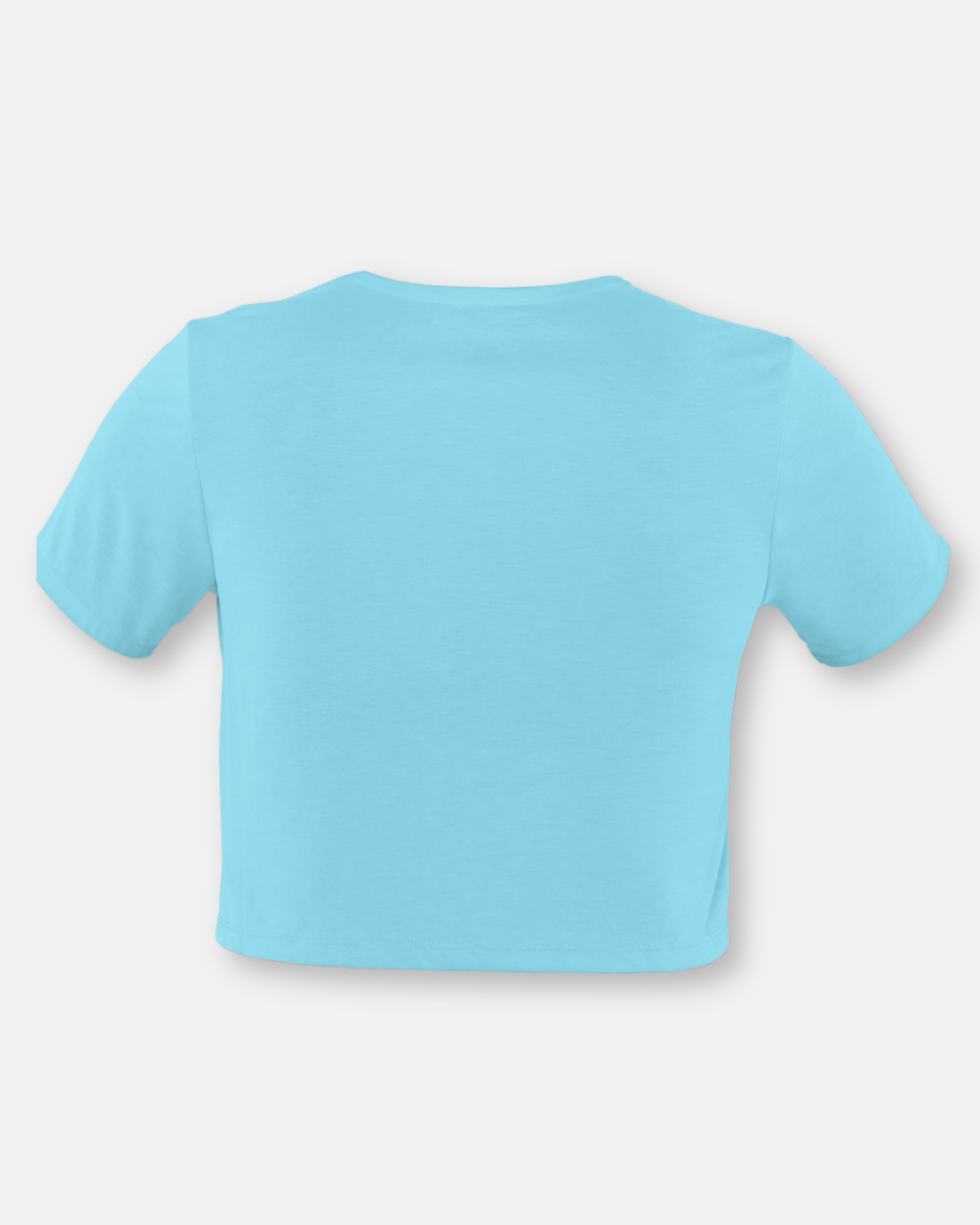 Sky Blue Crop Top