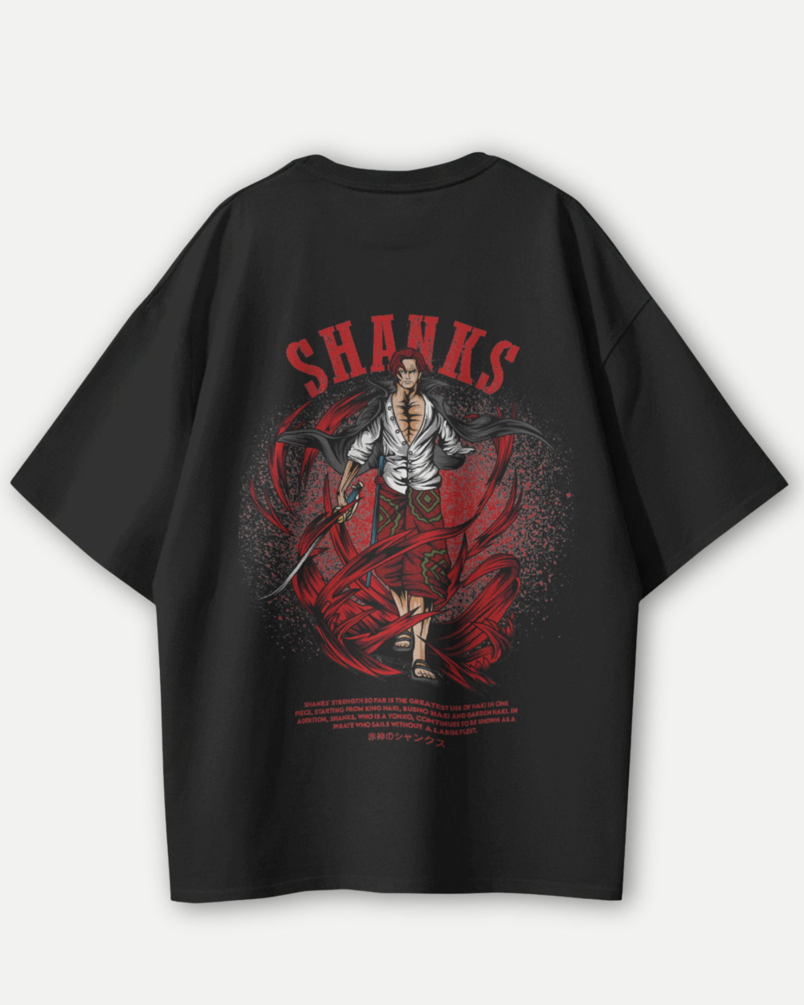 Shanks One Piece T-shirt | Premium Oversized T-shirt