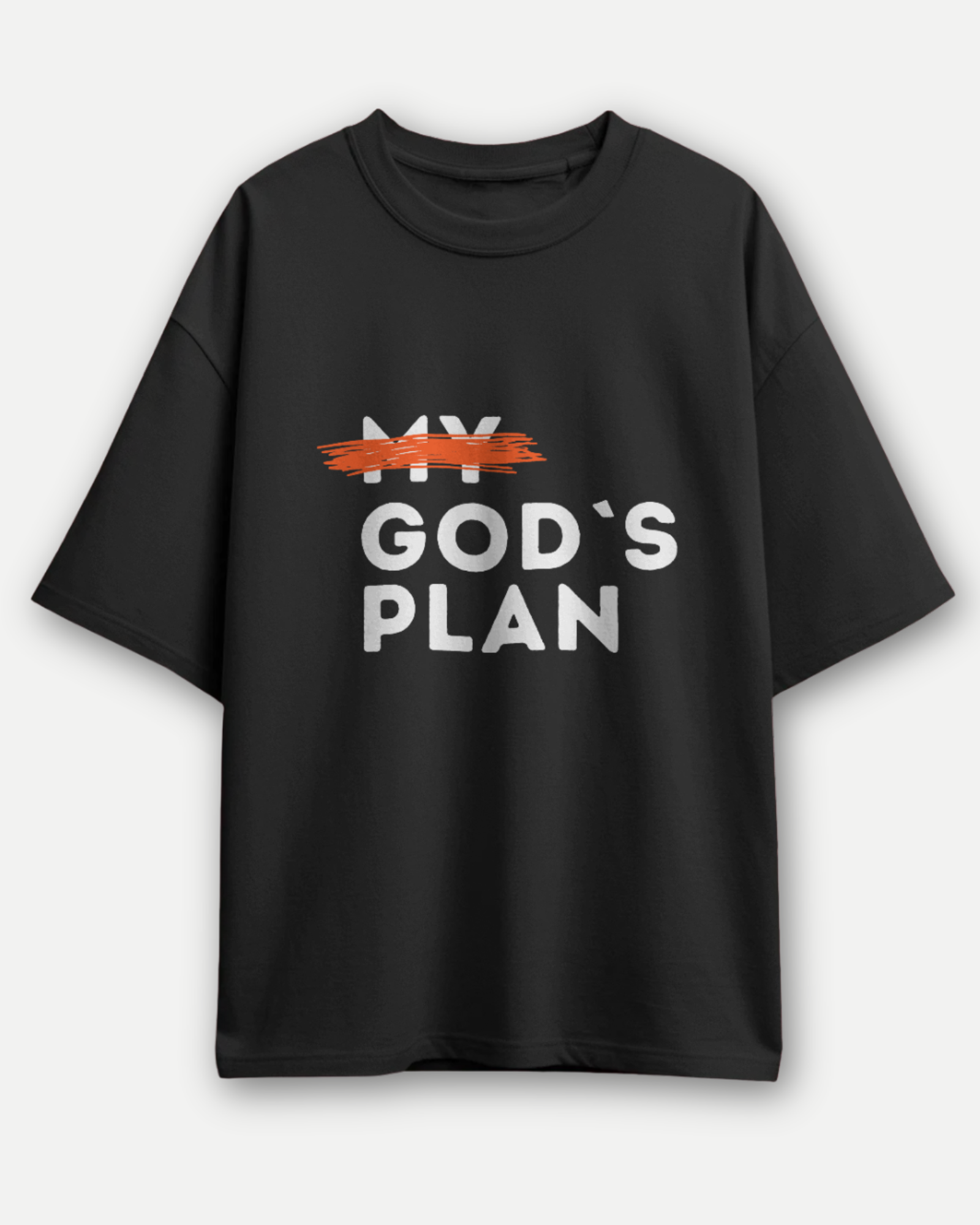 God’s Plan Only | Premium Oversized T-shirts