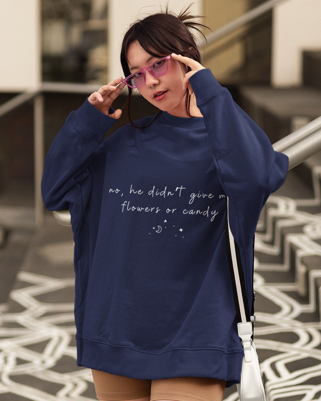 Celestial Love Oversized Sweatshirt