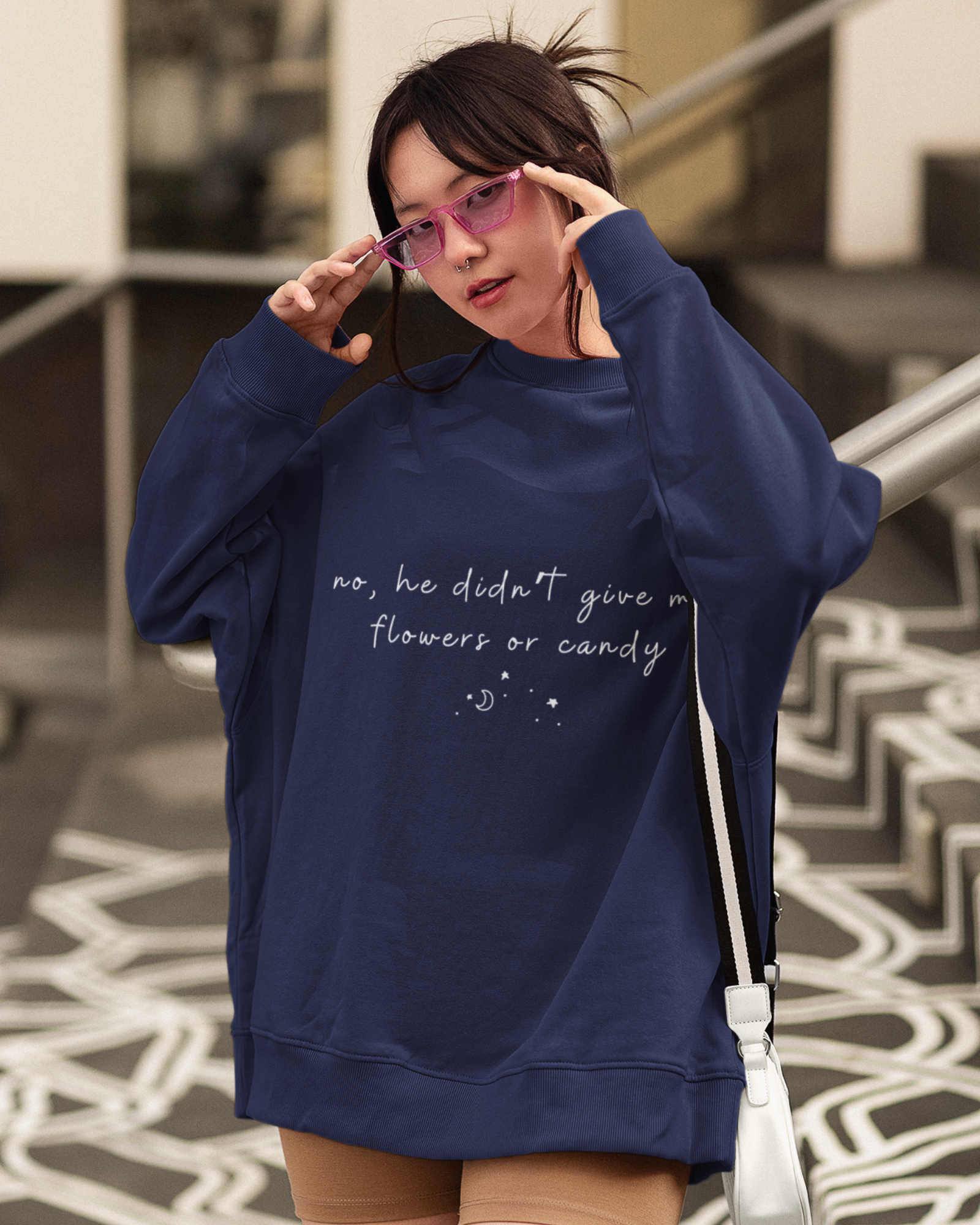 Celestial Love Oversized Sweatshirt