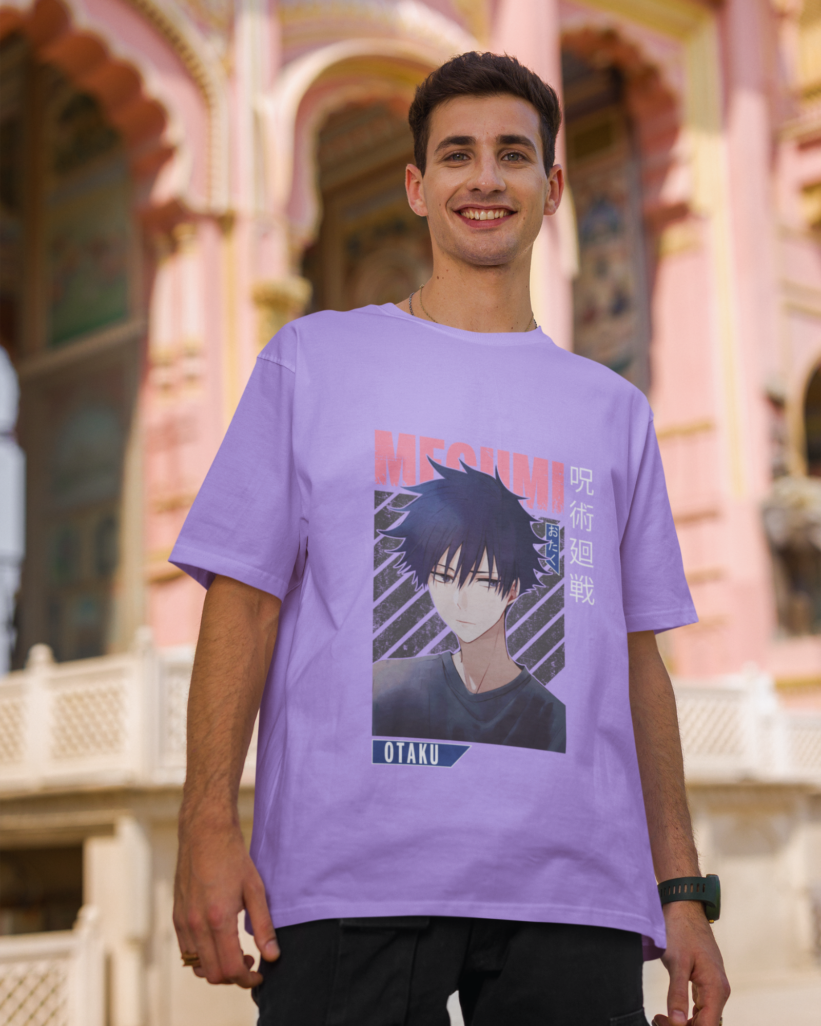 Megumi Fushiguro T-shirt | Jujutsu Kaisen Premium Oversized T-shirt
