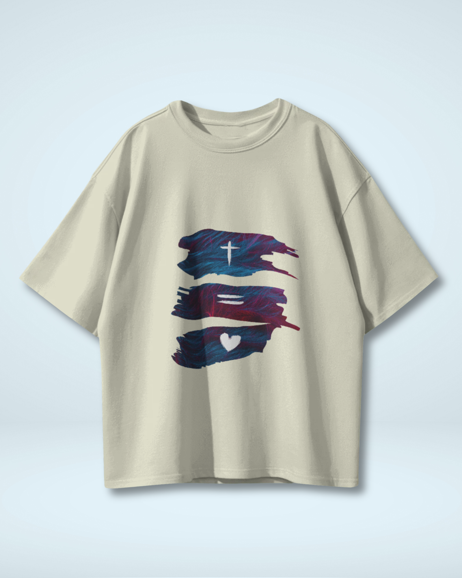 Layers of Faith Tee | Premium Oversized T-shirts