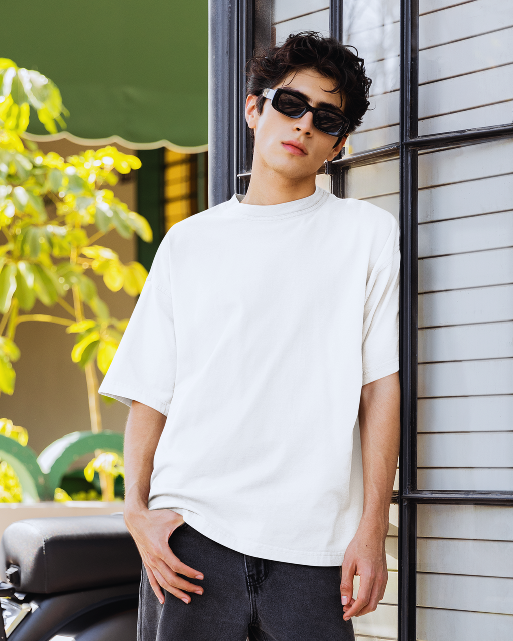 White Oversized T-shirt