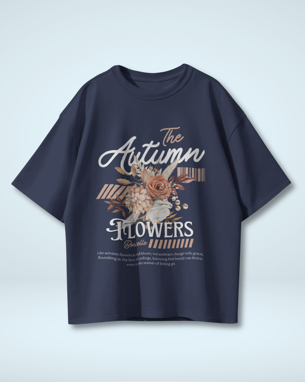 Autumn Bloom Oversized T-shirt