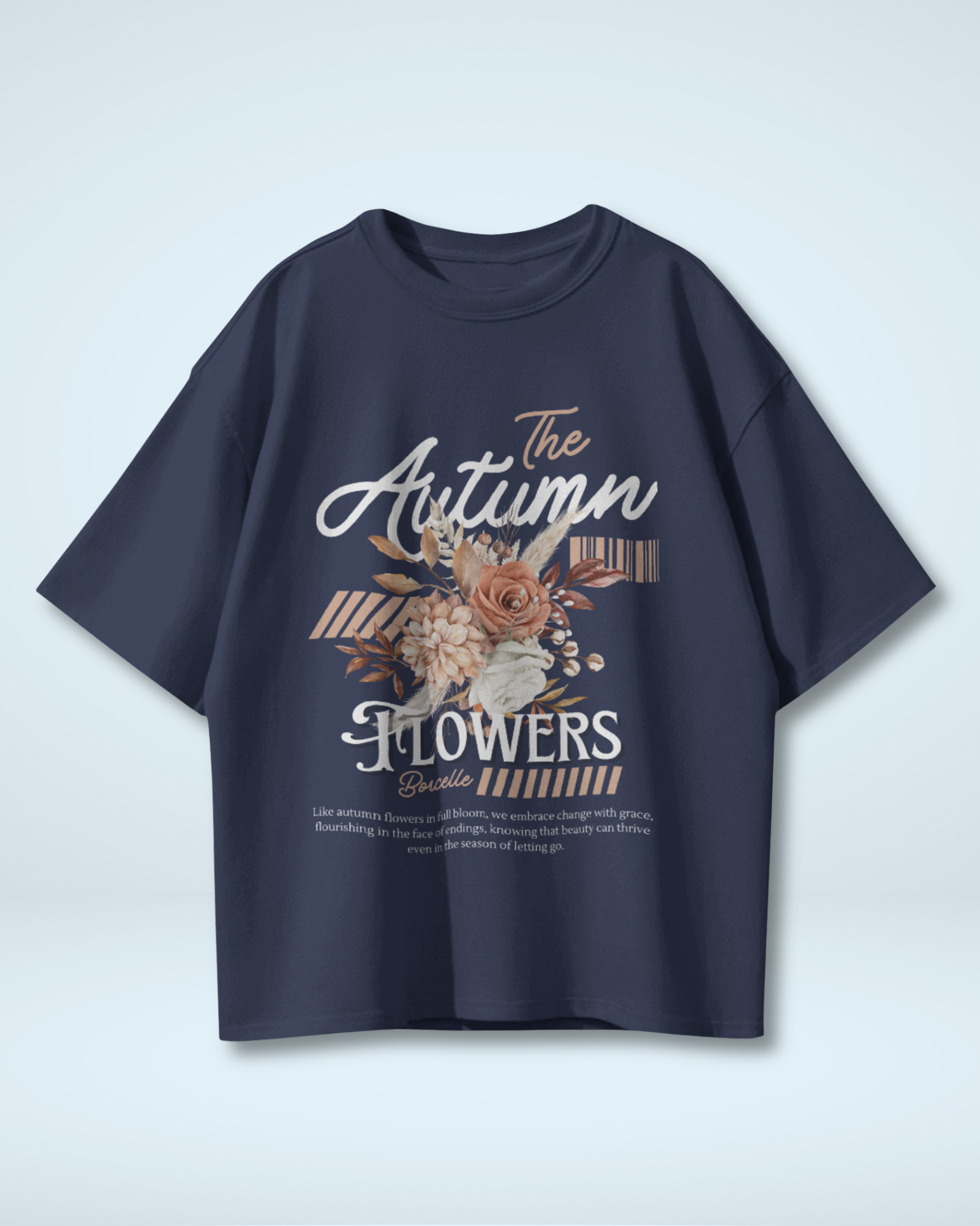 Autumn Bloom Oversized T-shirt