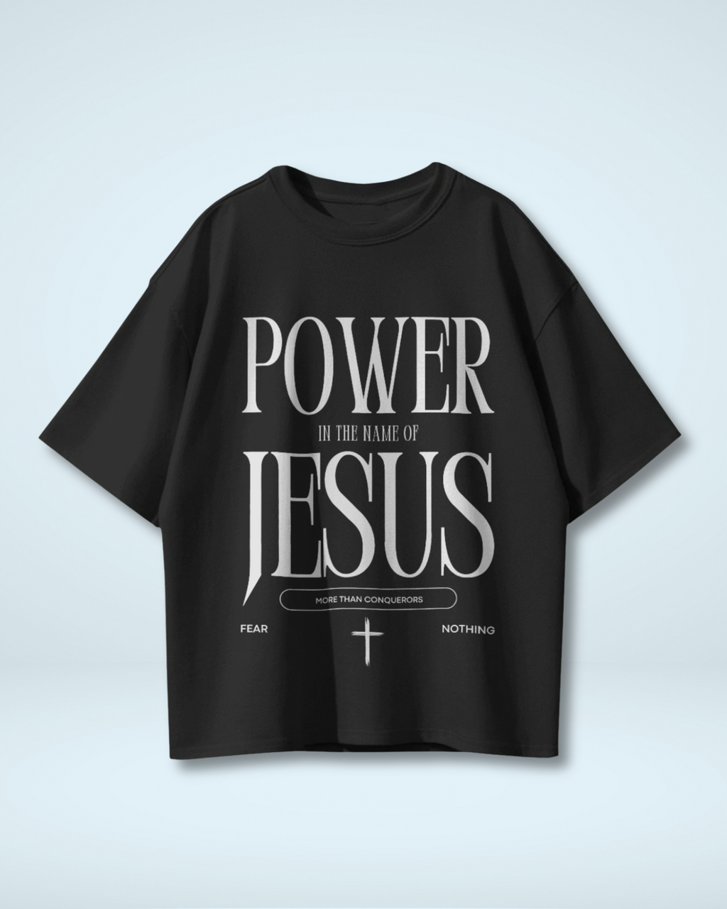 Unleash Your Faith: "POWER IN THE NAME OF JESUS" Spiritual T-Shirt