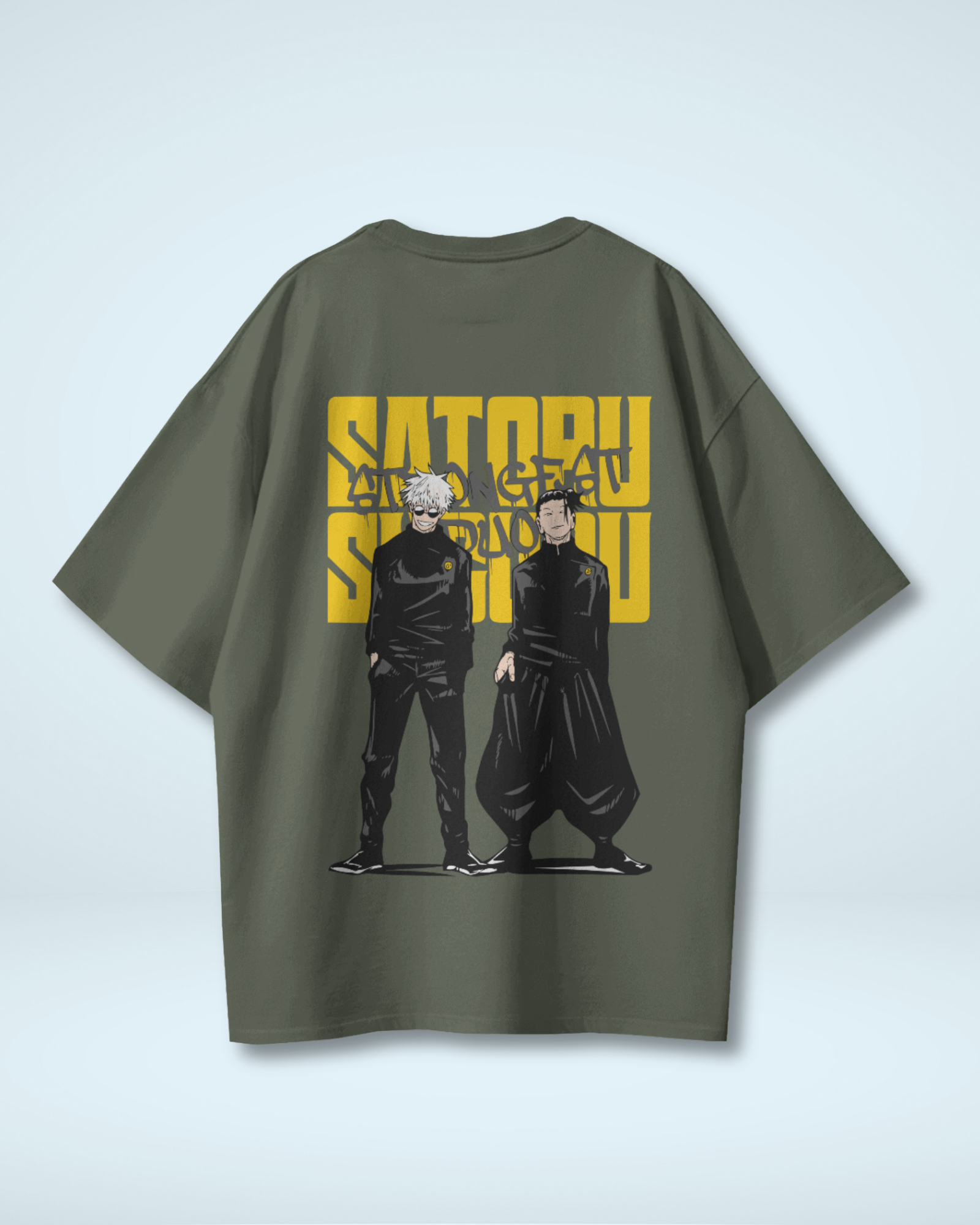 Gojo and Geto T-Shirt | Jujutsu Kaisen | Premium Oversized T-Shirt
