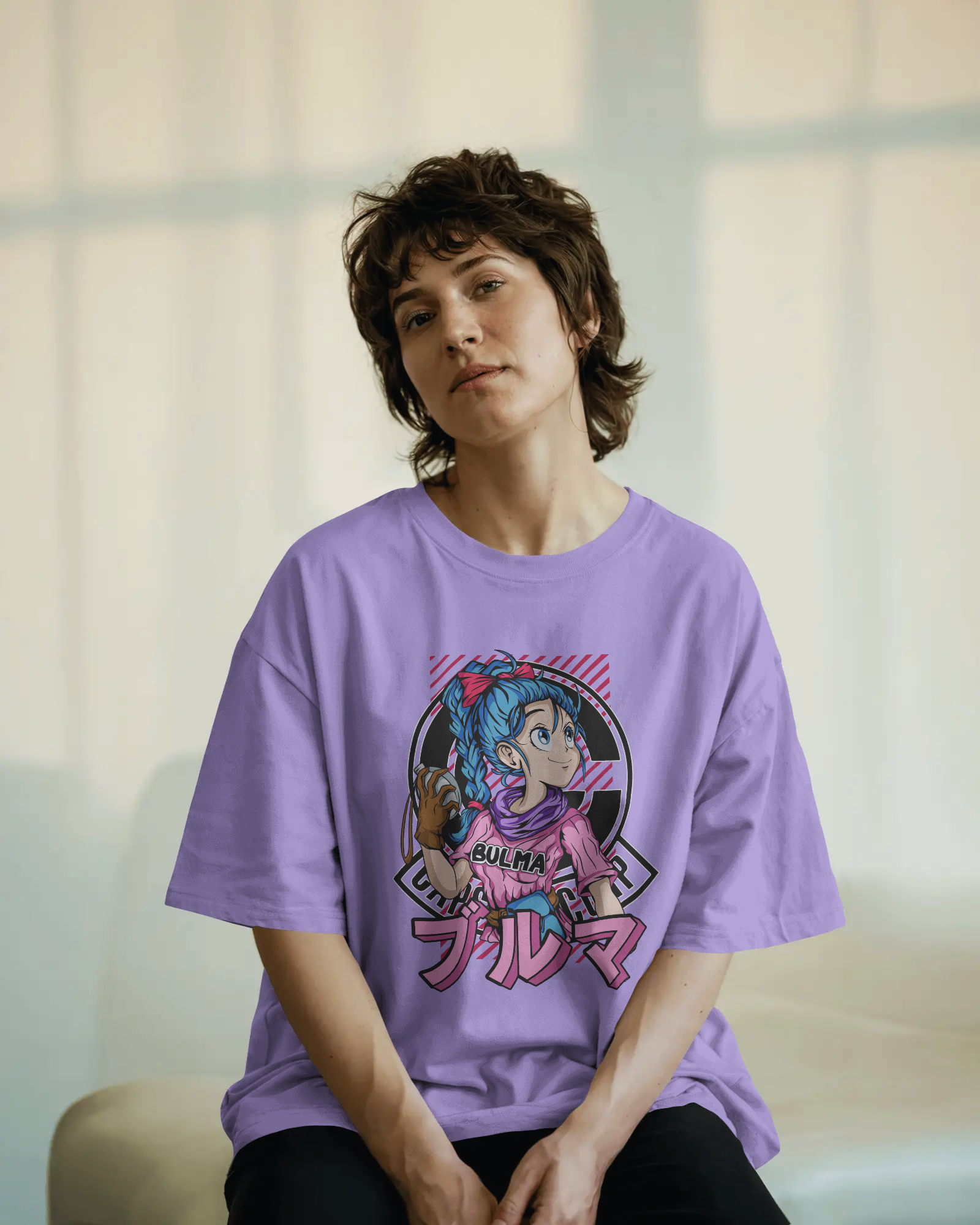 Bulma Premium Oversized T-Shirt from Dragon Ball Z