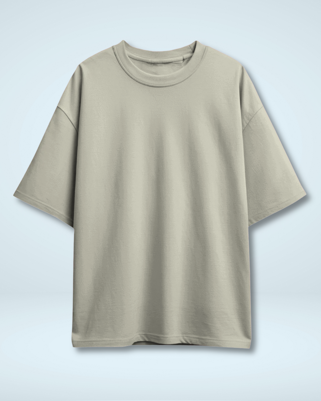 Off White Basic Oversized T-Shirt