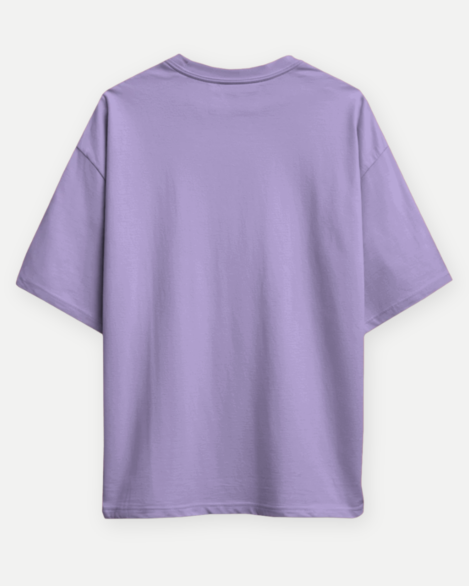 Lavender Basic Oversized T-shirt