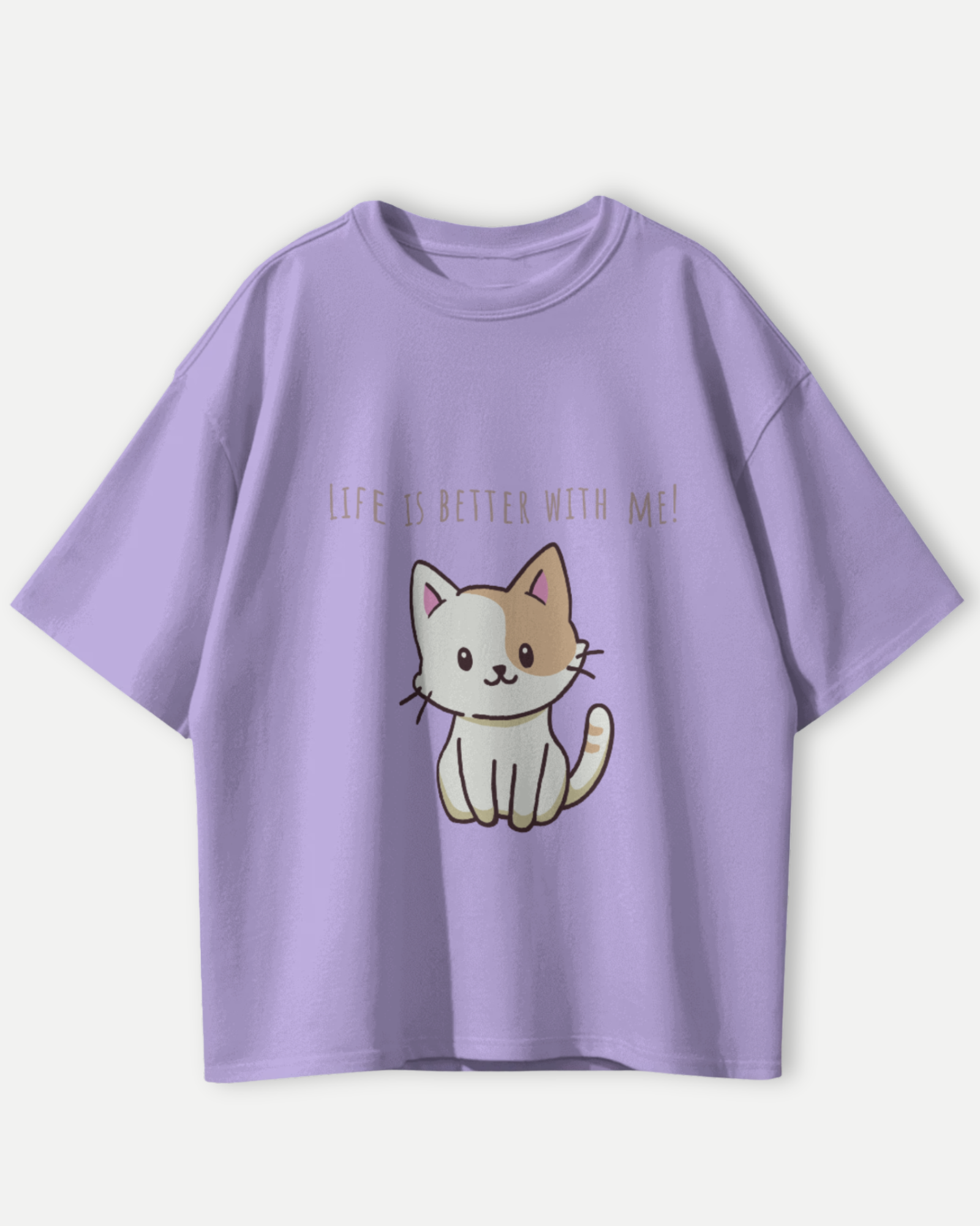 Purrfectly Better Premium Oversized T-shirt