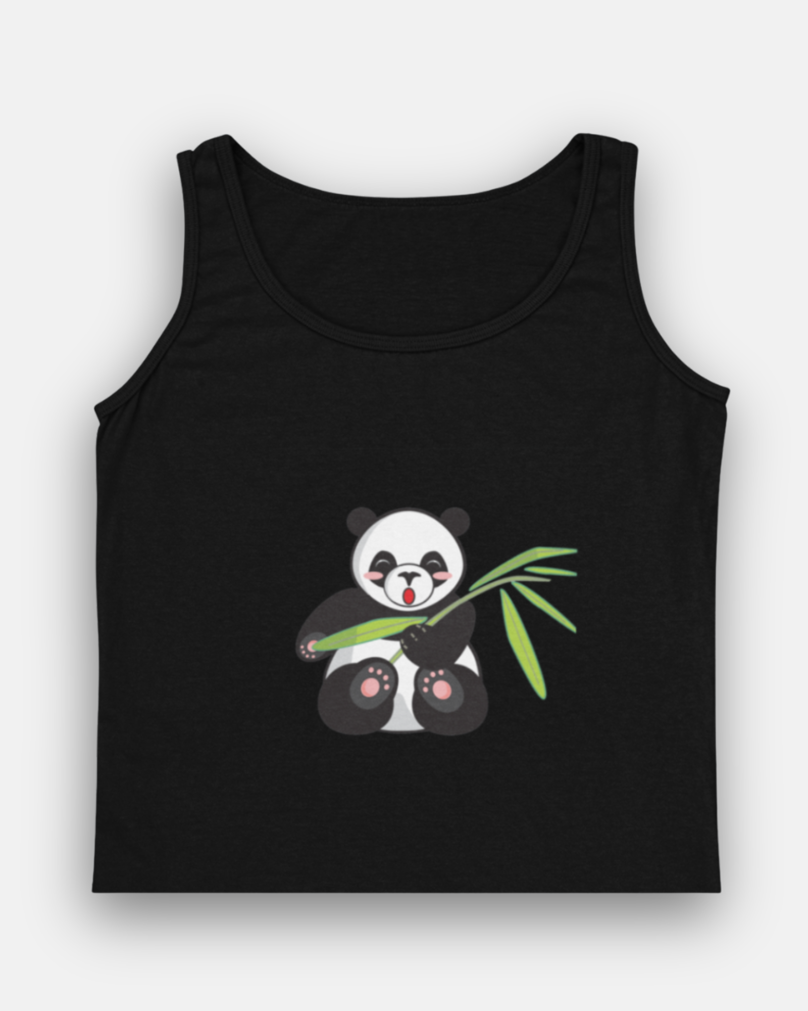Panda Cuteness Overload Crop Tank