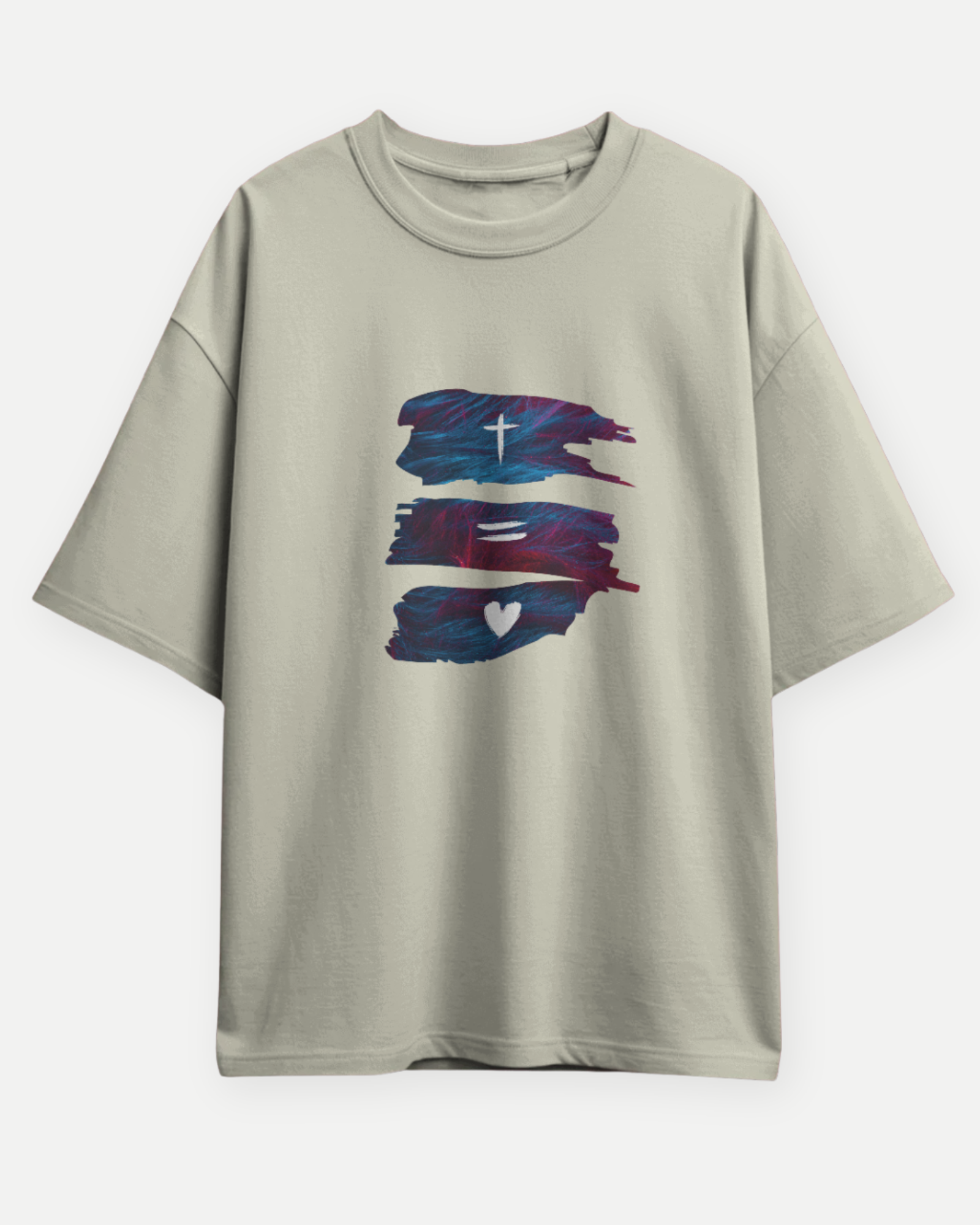 Layers of Faith Tee | Premium Oversized T-shirts