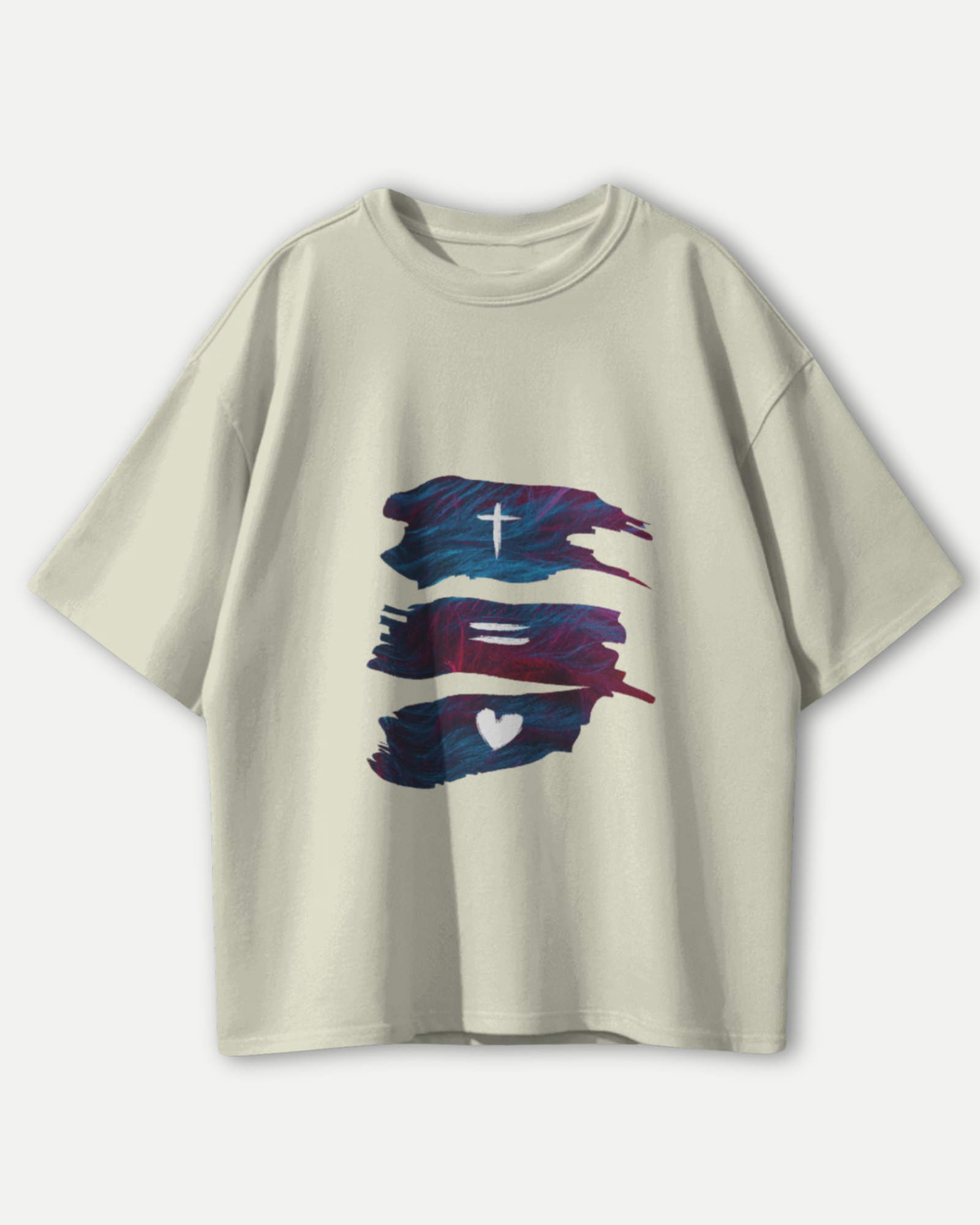 Layers of Faith Tee | Premium Oversized T-shirts