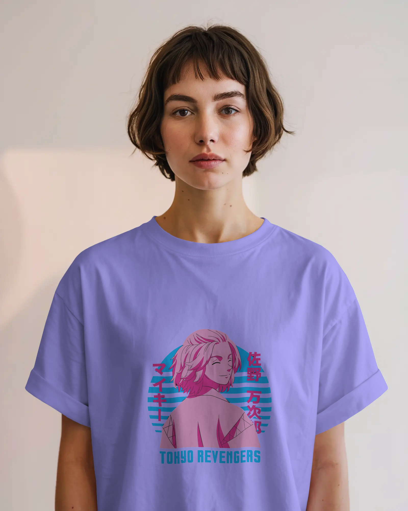 Invincible Mikey Premium Oversized T-shirt - Manjiro Sano Tokyo Revengers Merchandise