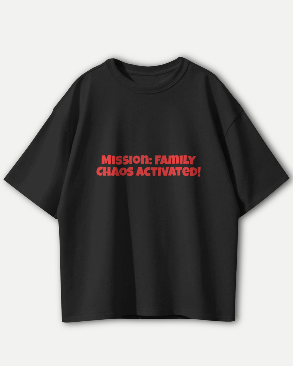 Family Chaos Spy x Family T-shirt | Premium Oversized T-shirt