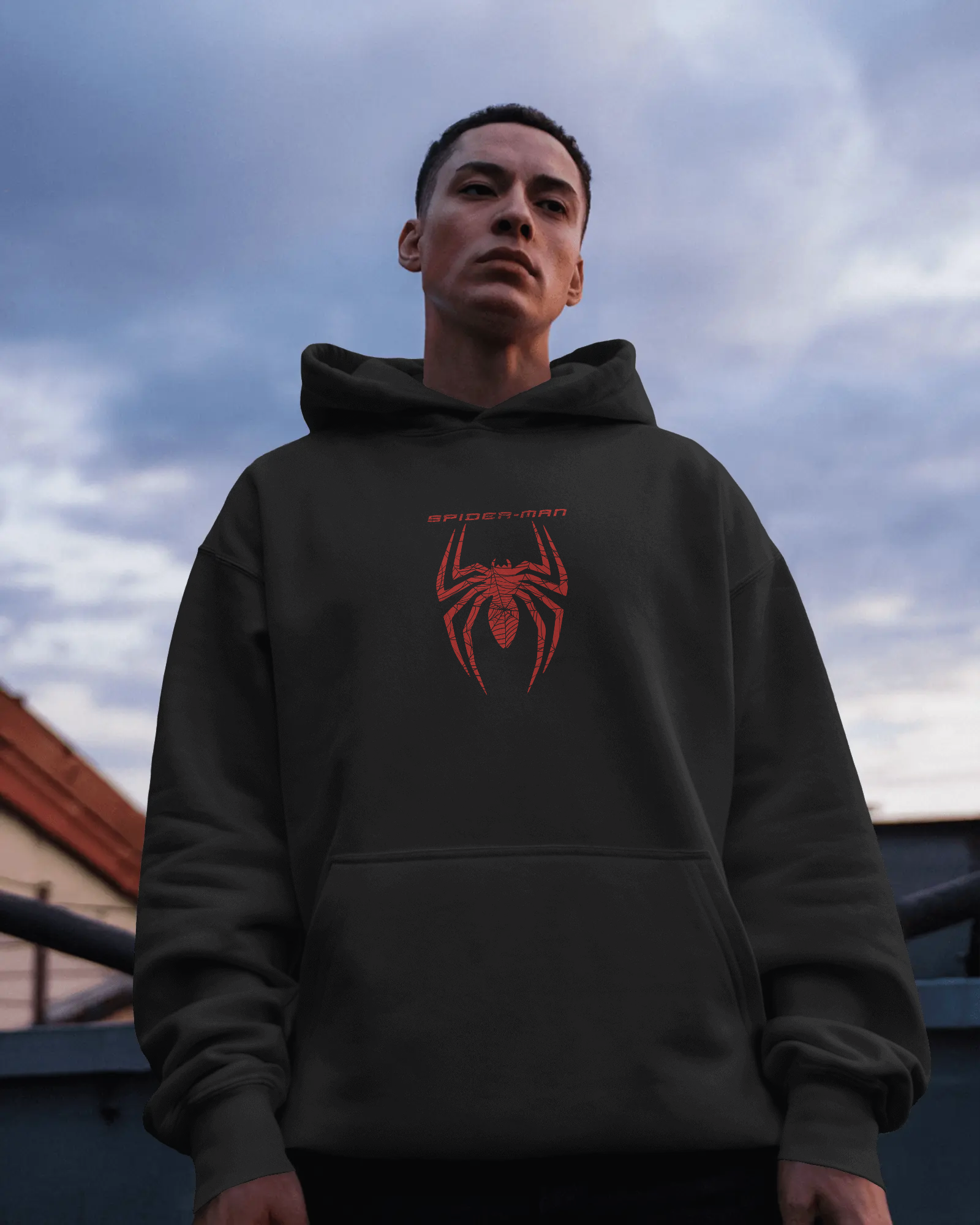 Spiderman Loose Fit Hoodie