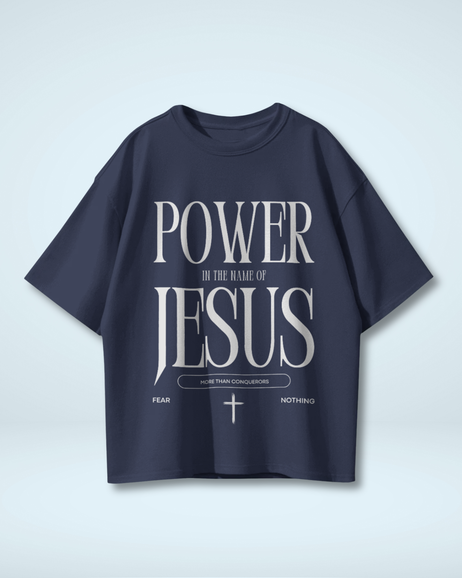 Unleash Your Faith: "POWER IN THE NAME OF JESUS" Spiritual T-Shirt