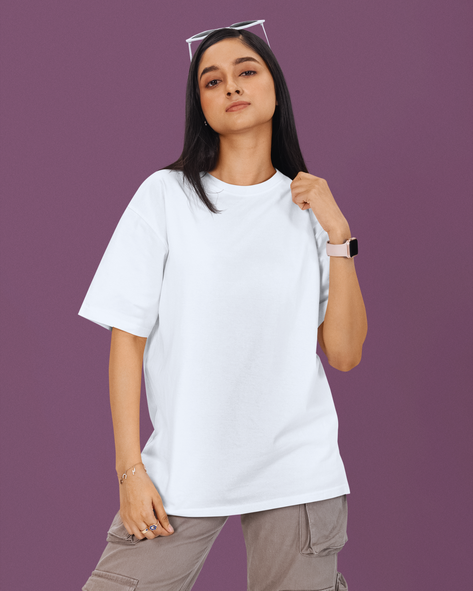 White Oversized T-shirt