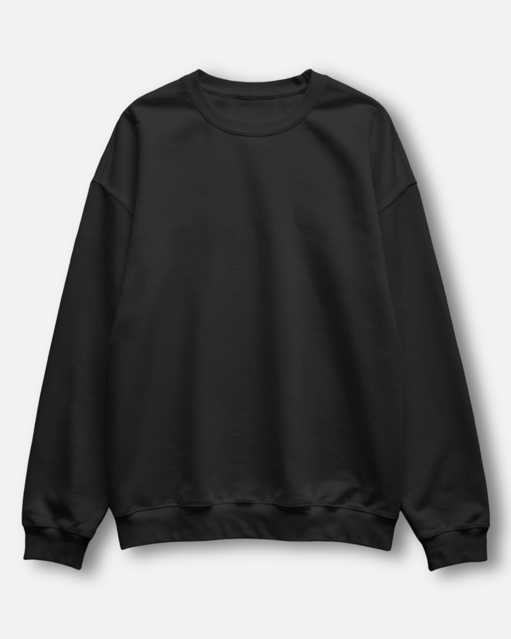 Black Oversized Sweatshirt